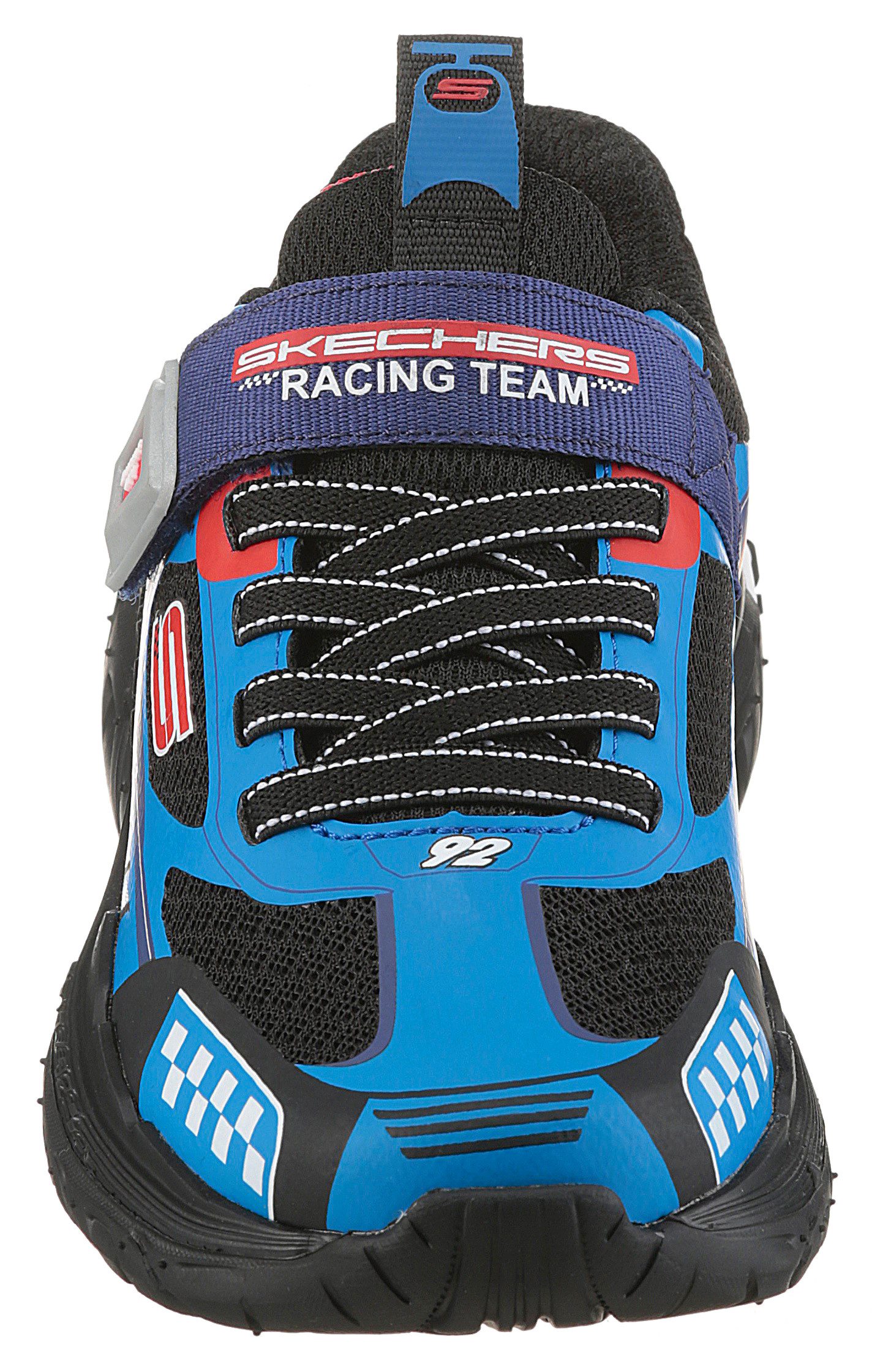 Skechers Sneakers SKECH TRACKS Sneakers, vrijetijdsschoen met racewagen, maatsjabloon om te downloaden