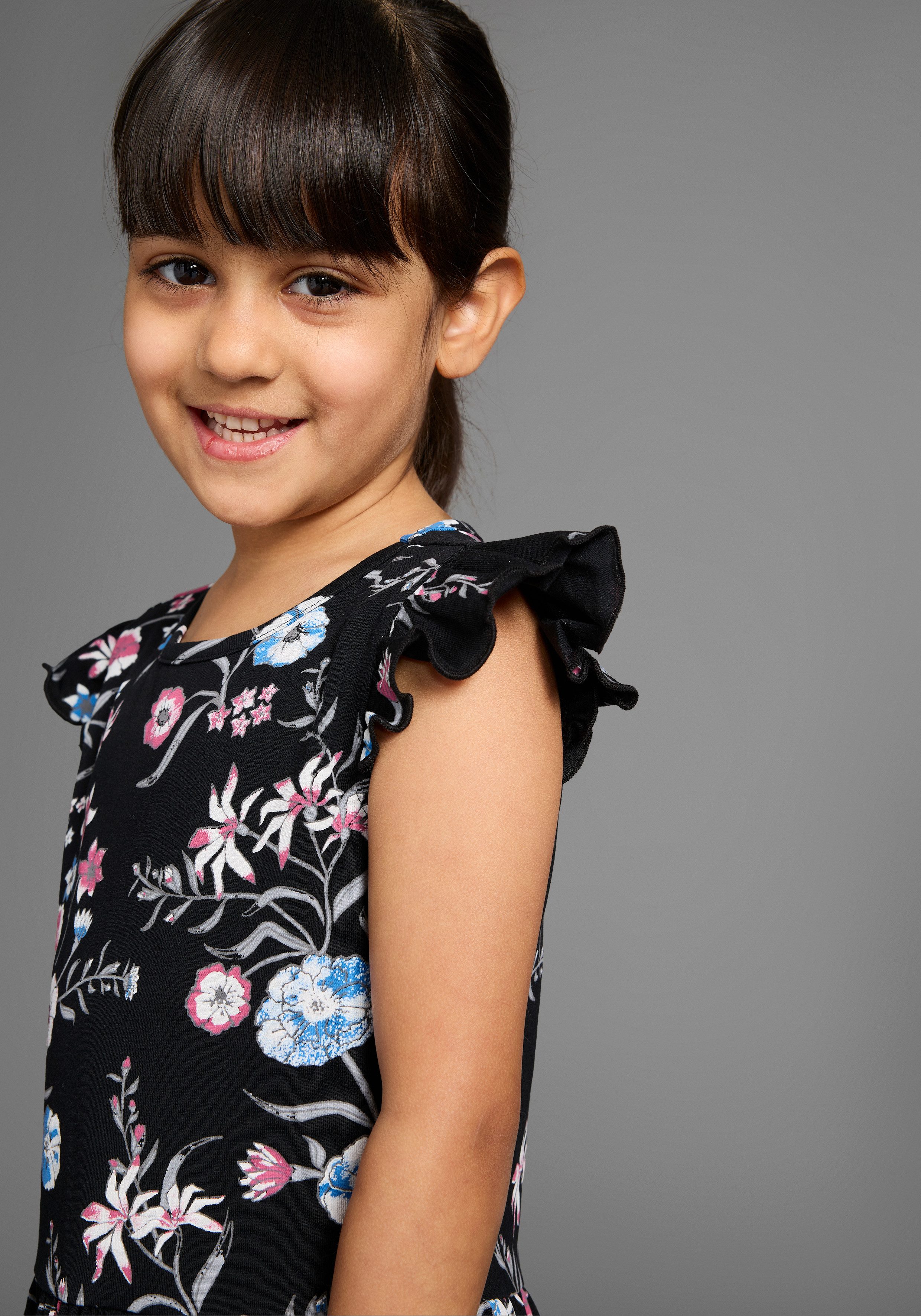KIDSWORLD Jerseyjurk Shirtjurk in trendy allover-patroon