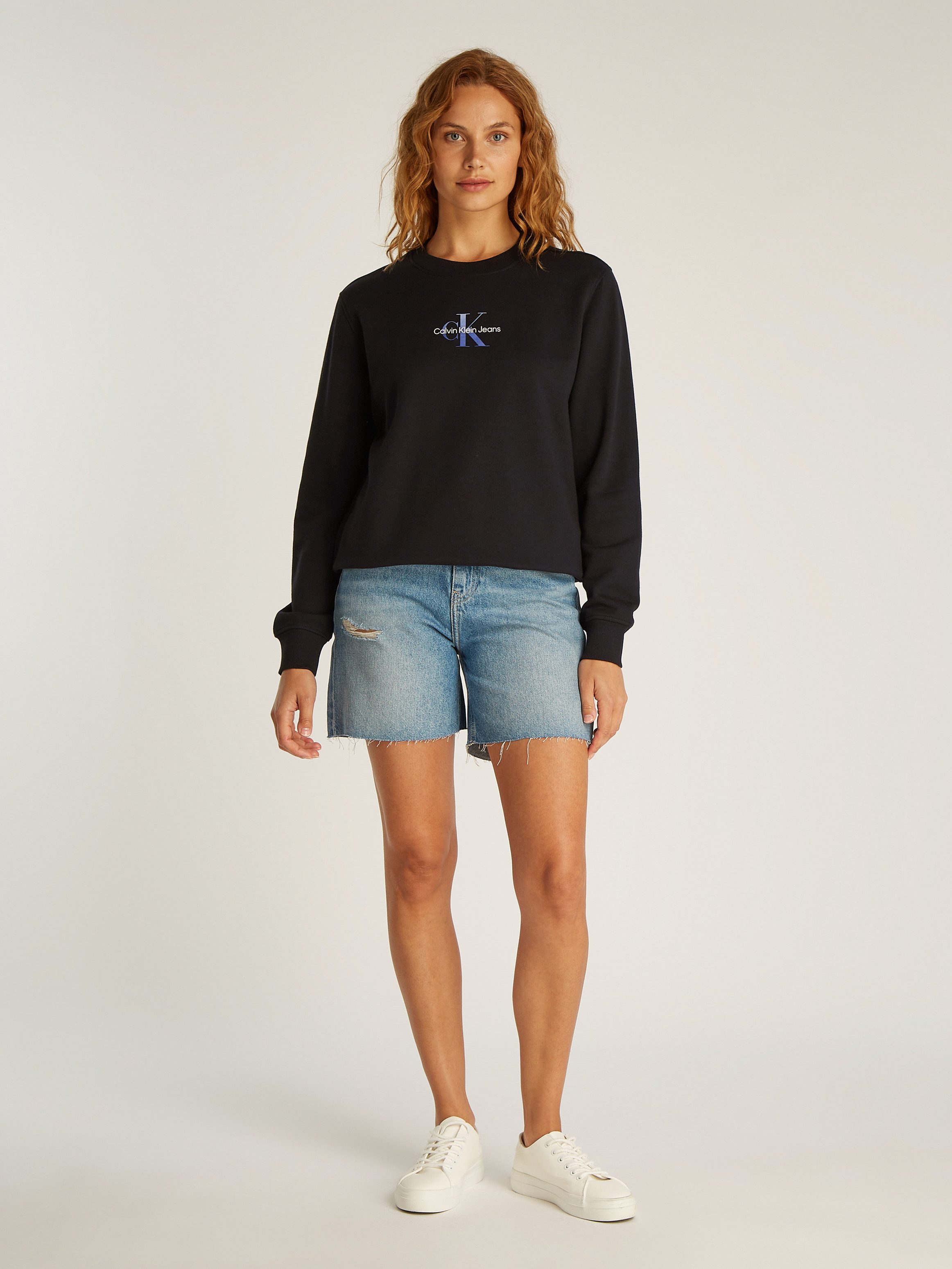 Calvin Klein Sweatshirt GRADIENT MONOLOGO CREWNECK