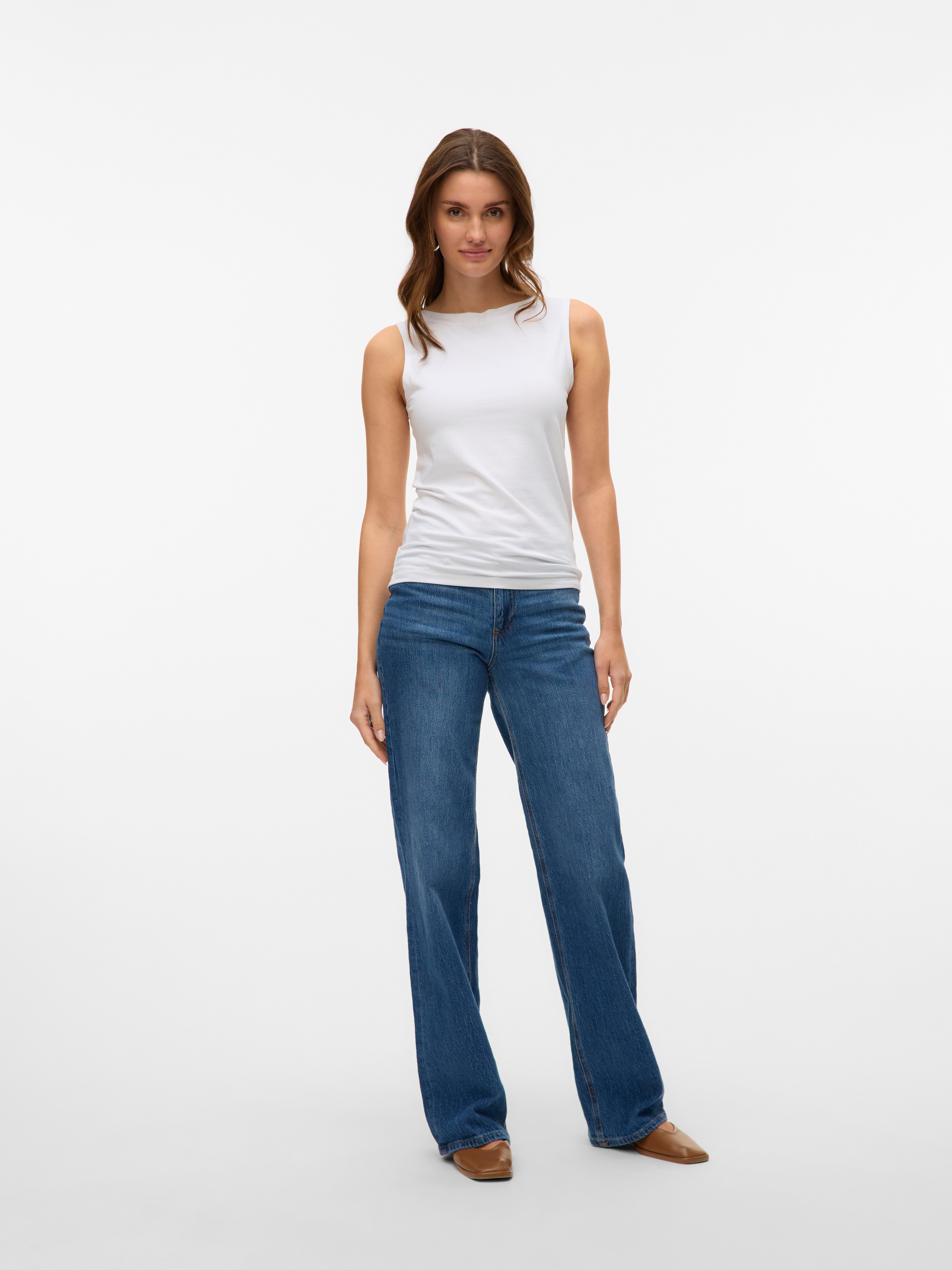 Vero Moda Shirttop VMPANDA MODAL SL TOP JRS NOOS