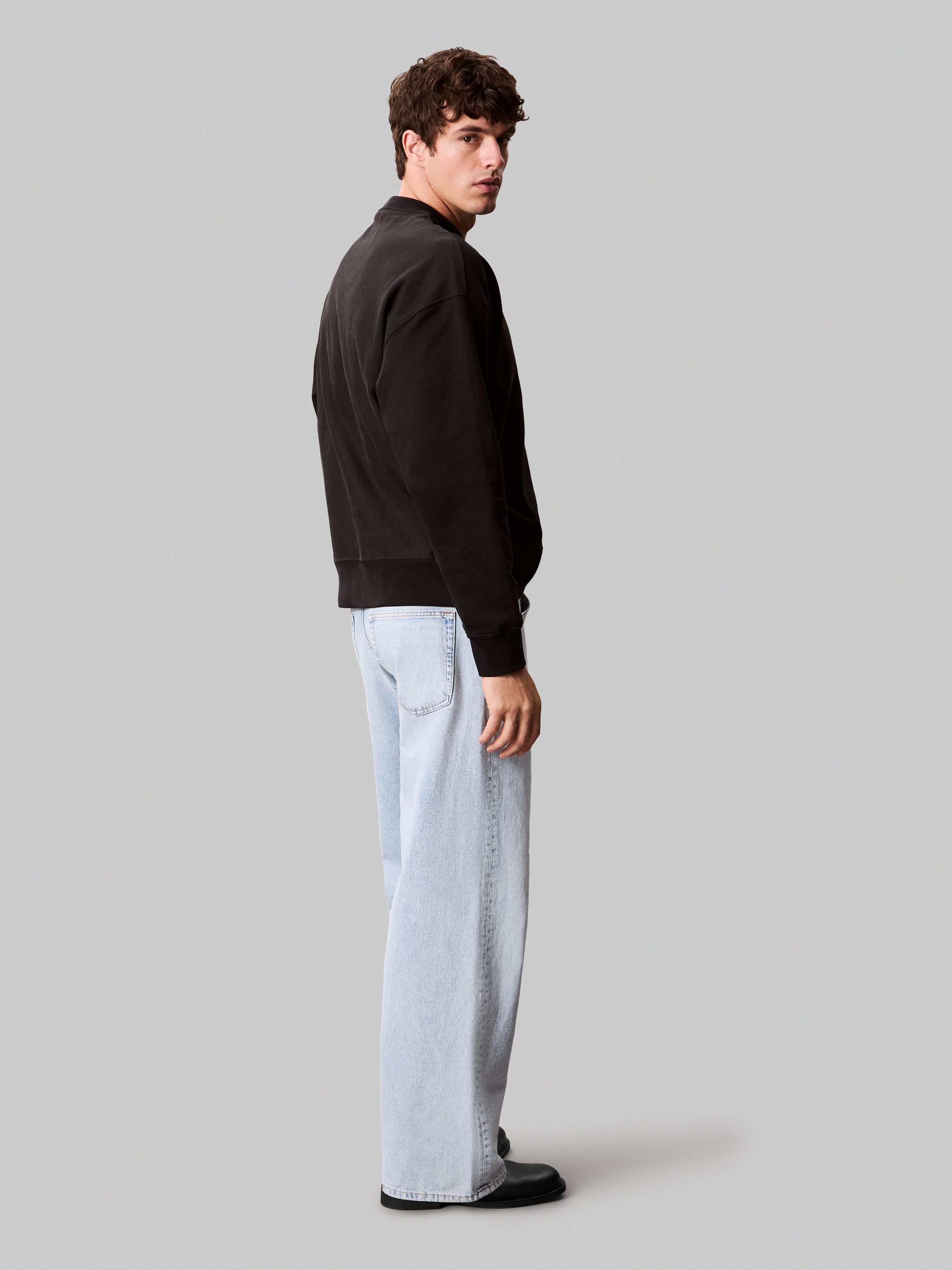 Calvin Klein Sweatshirt PRMM TRRY MNGRM CN S