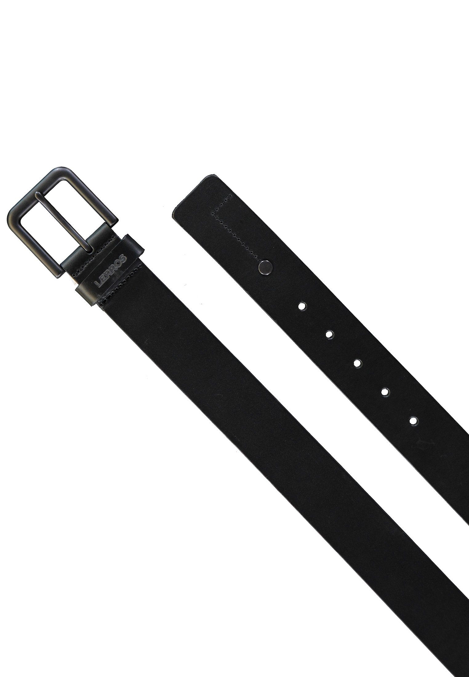 Lerros Leren riem LERROS leren riem MATTHEW met zwarte sluiting