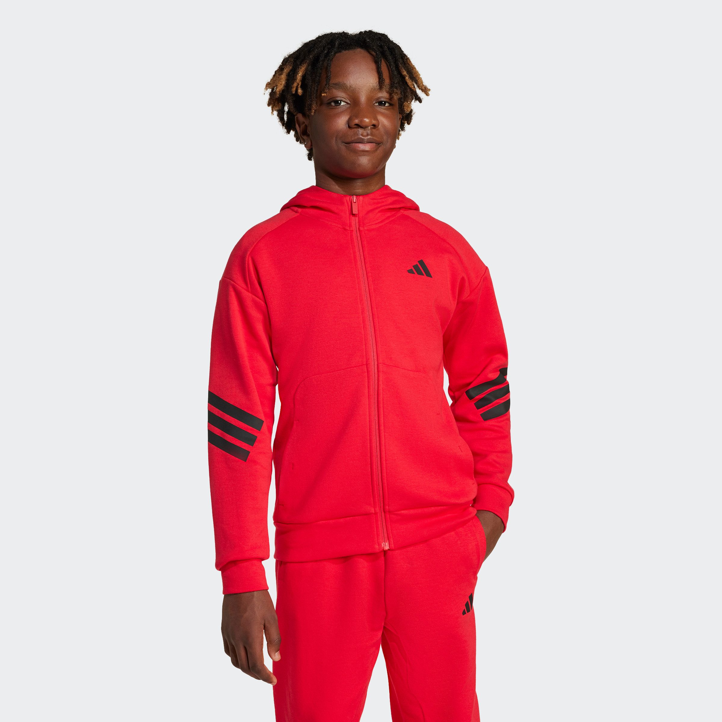 adidas Sportswear Hoodie J FI 3S FZ HD