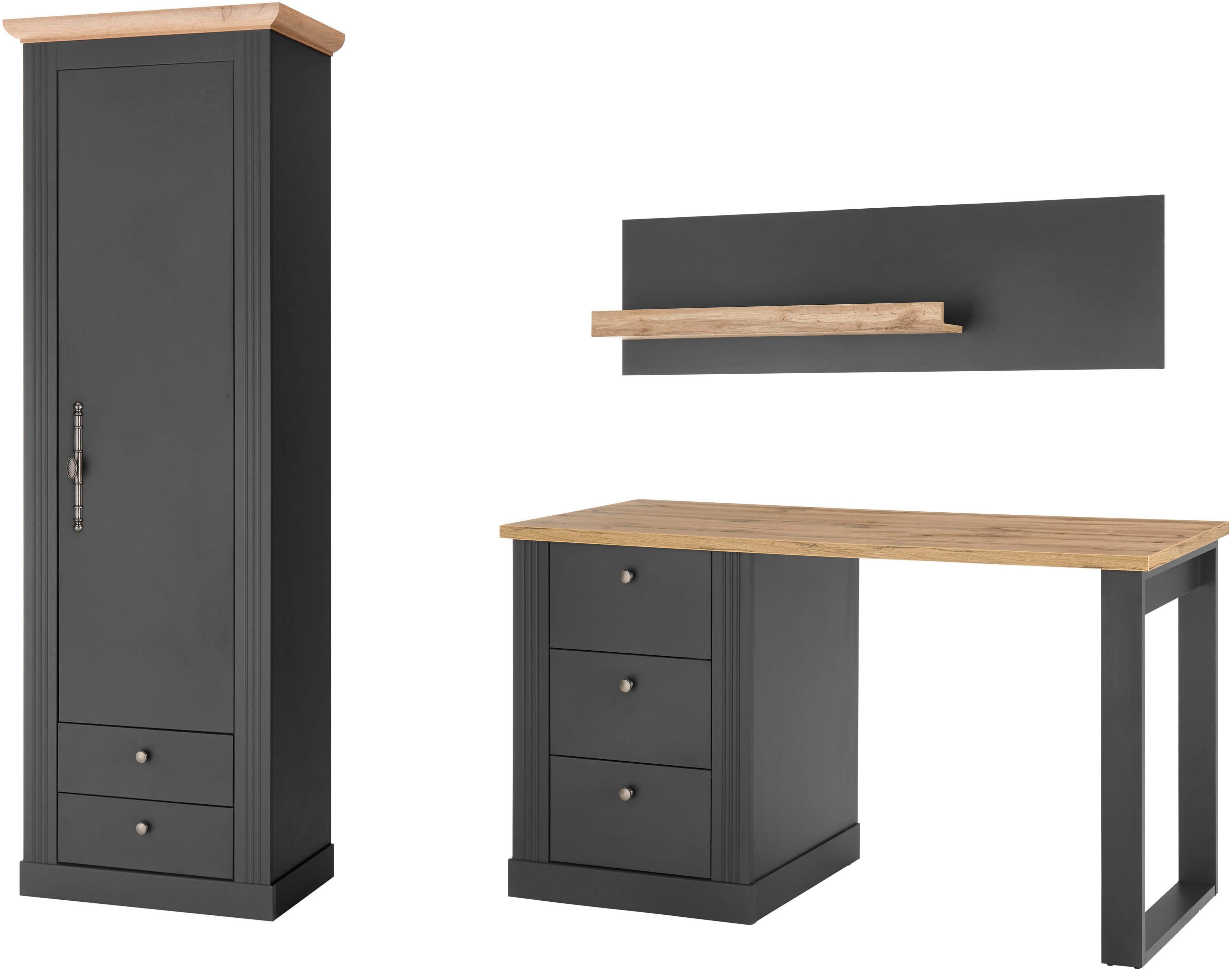 Home affaire Kantoormeubelset Westminster in romantische rustieke stijl, exclusief by otto
