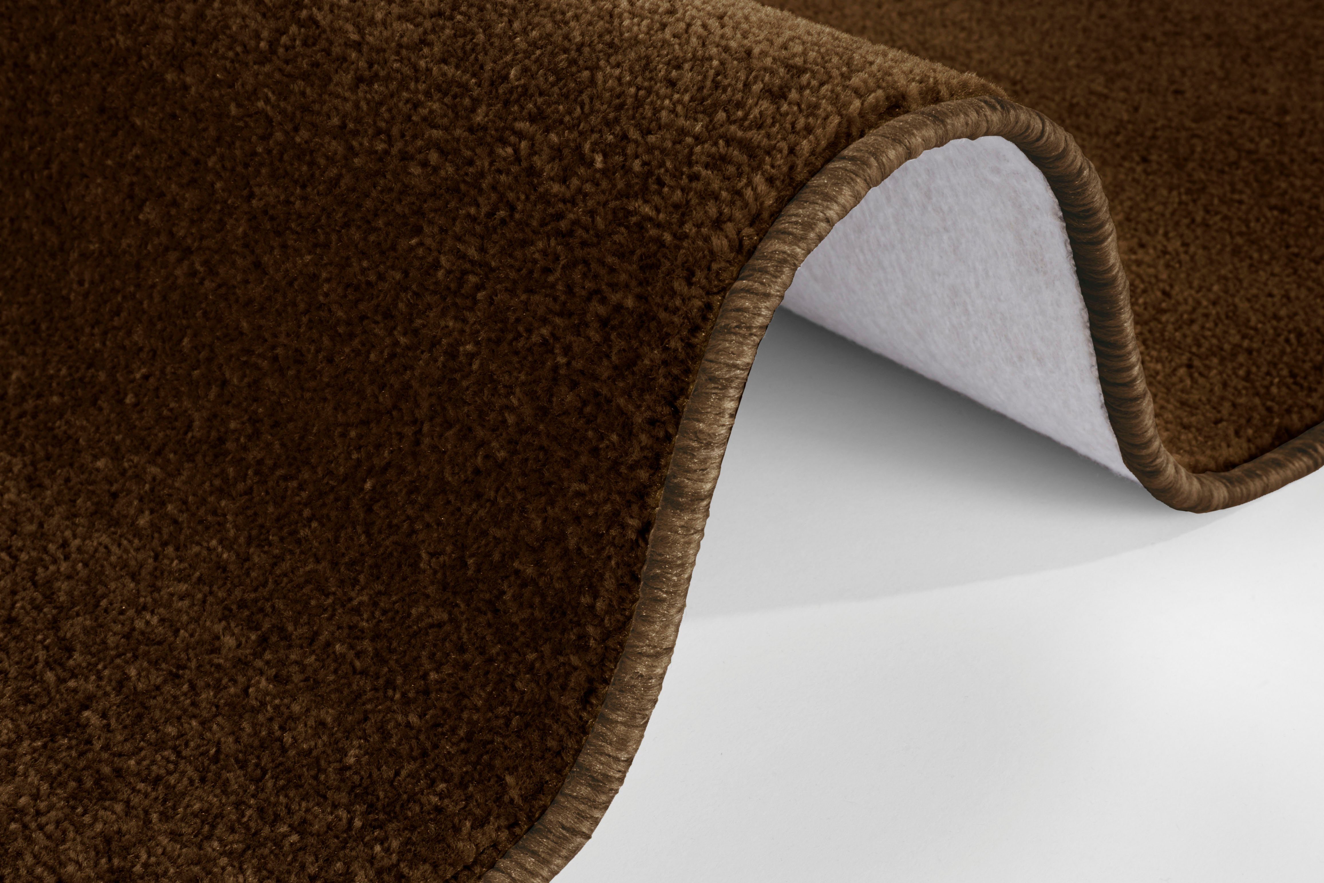 HANSE Home Vloerkleed Shashi Kortpolig, effen kleuren, loper, zacht, eetkamer, kinderkamer, gang