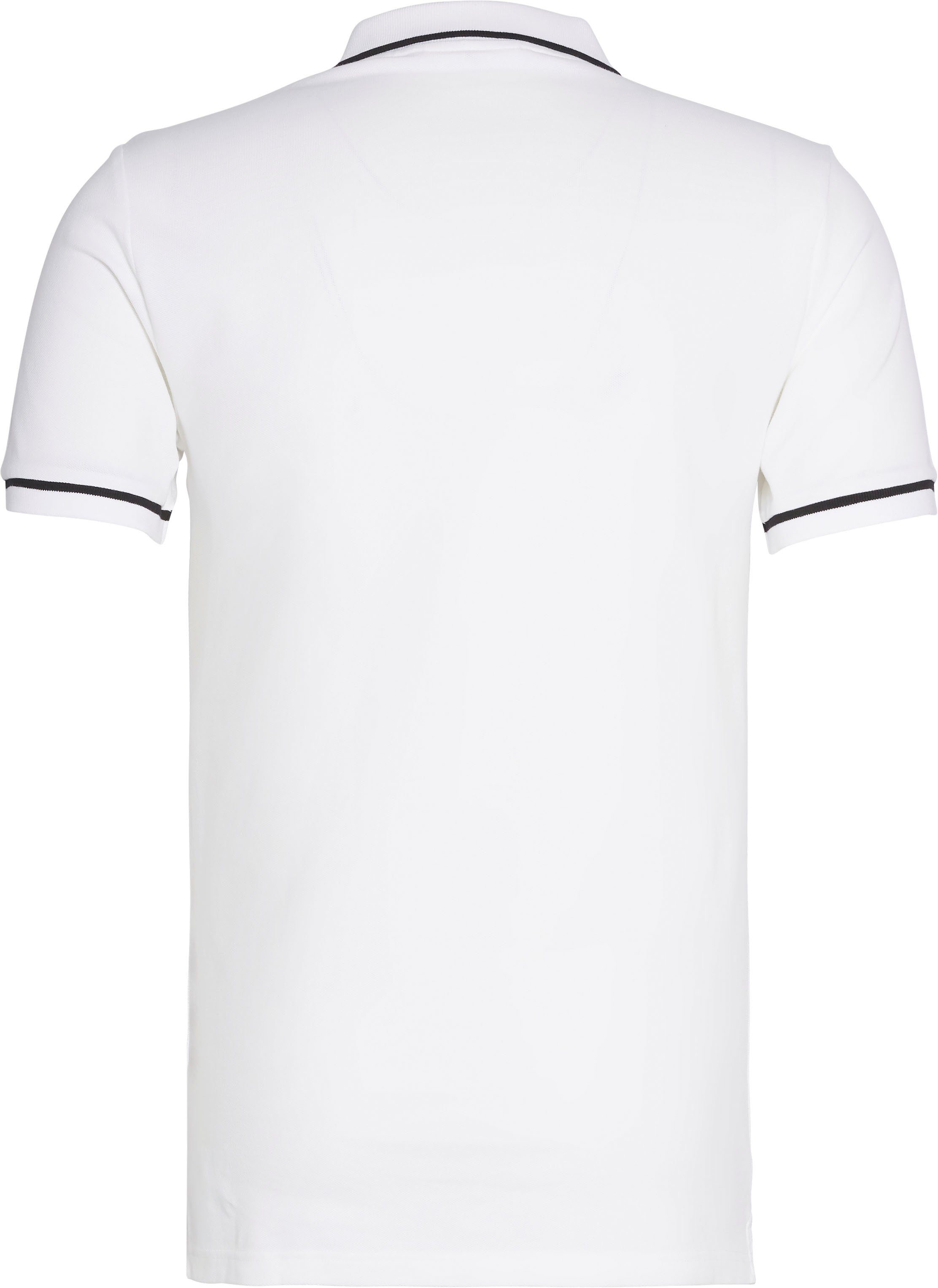 Calvin Klein Poloshirt TIPPING SLIM POLO met logo merklabel
