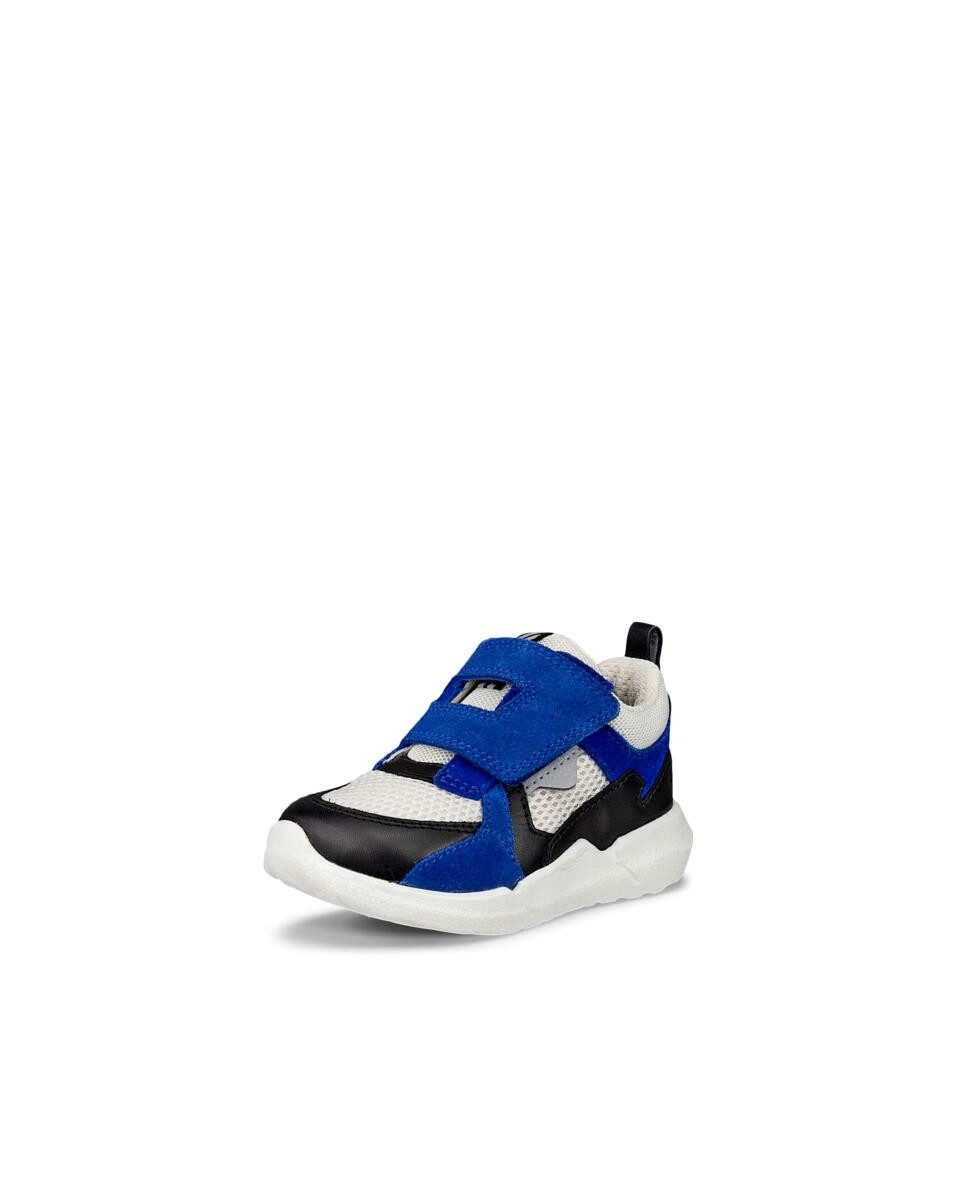 Ecco Babyschoentjes Biom , babyschoen, klittenbandschoen, halfschoen, sneaker met klittenband kinderen meisjes maat 20 wit
