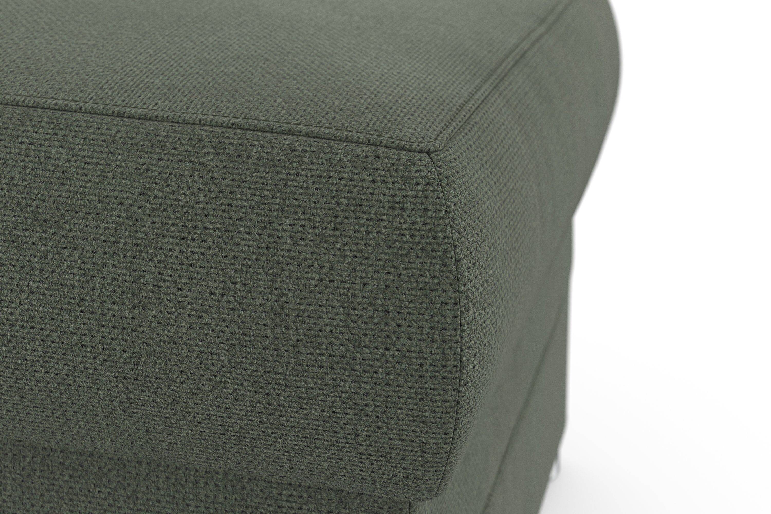 DOMO collection Hocker Pina, compact en comfortabel Bijpassende voetenbank/poef bij de serie