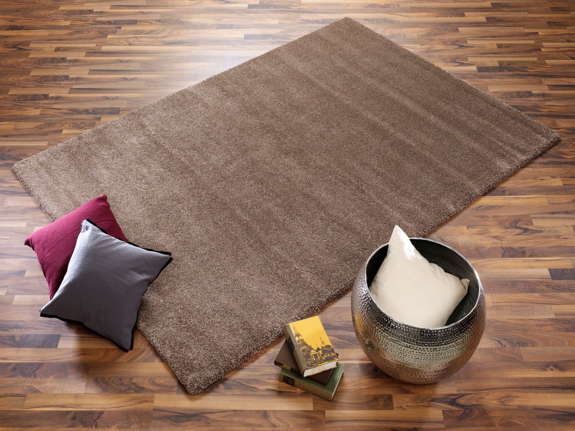 OCI DIE TEPPICHMARKE Vloerkleed Bellevue , auch als Läufer erhältlich Woonkamer moderne vloerkleden maat 240x340 cm bruin