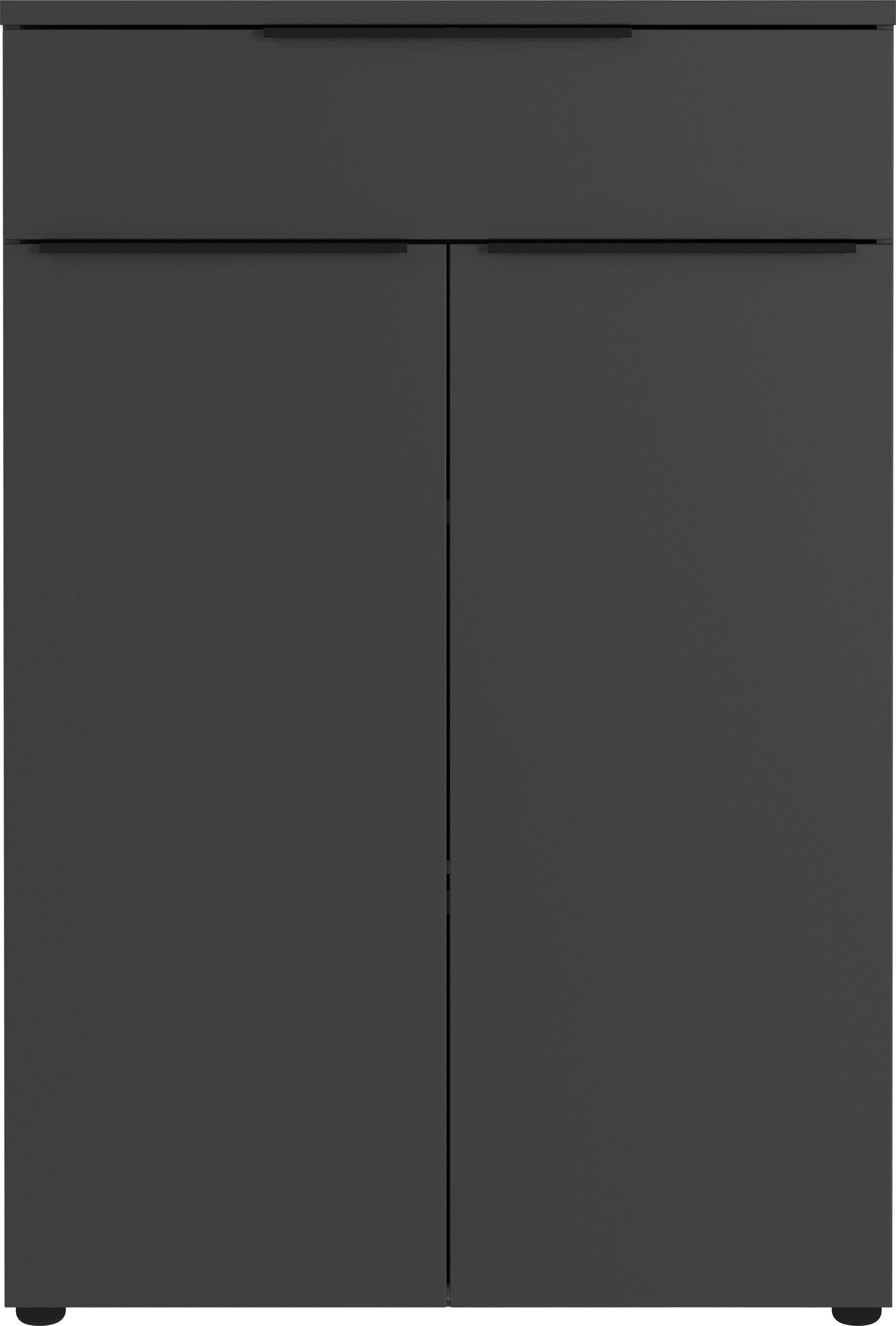 GERMANIA Archiefkast Milaan optioneel met lade, deurdemper, breedte 80 cm, made in germany bijzetkastjes grijs