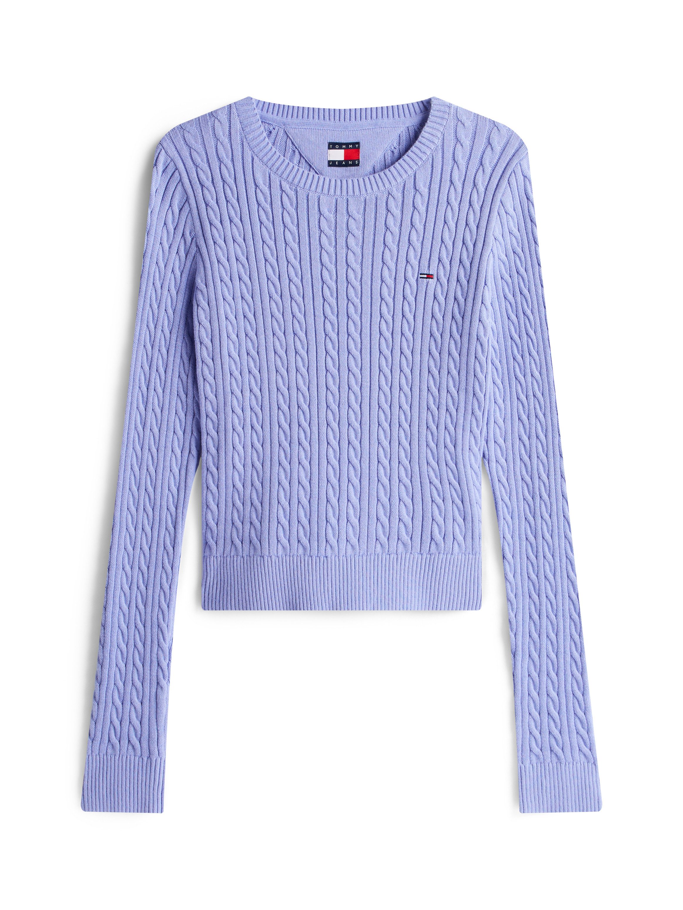 TOMMY JEANS Gebreide trui TJW CABLE ESSENTIAL SWEATER