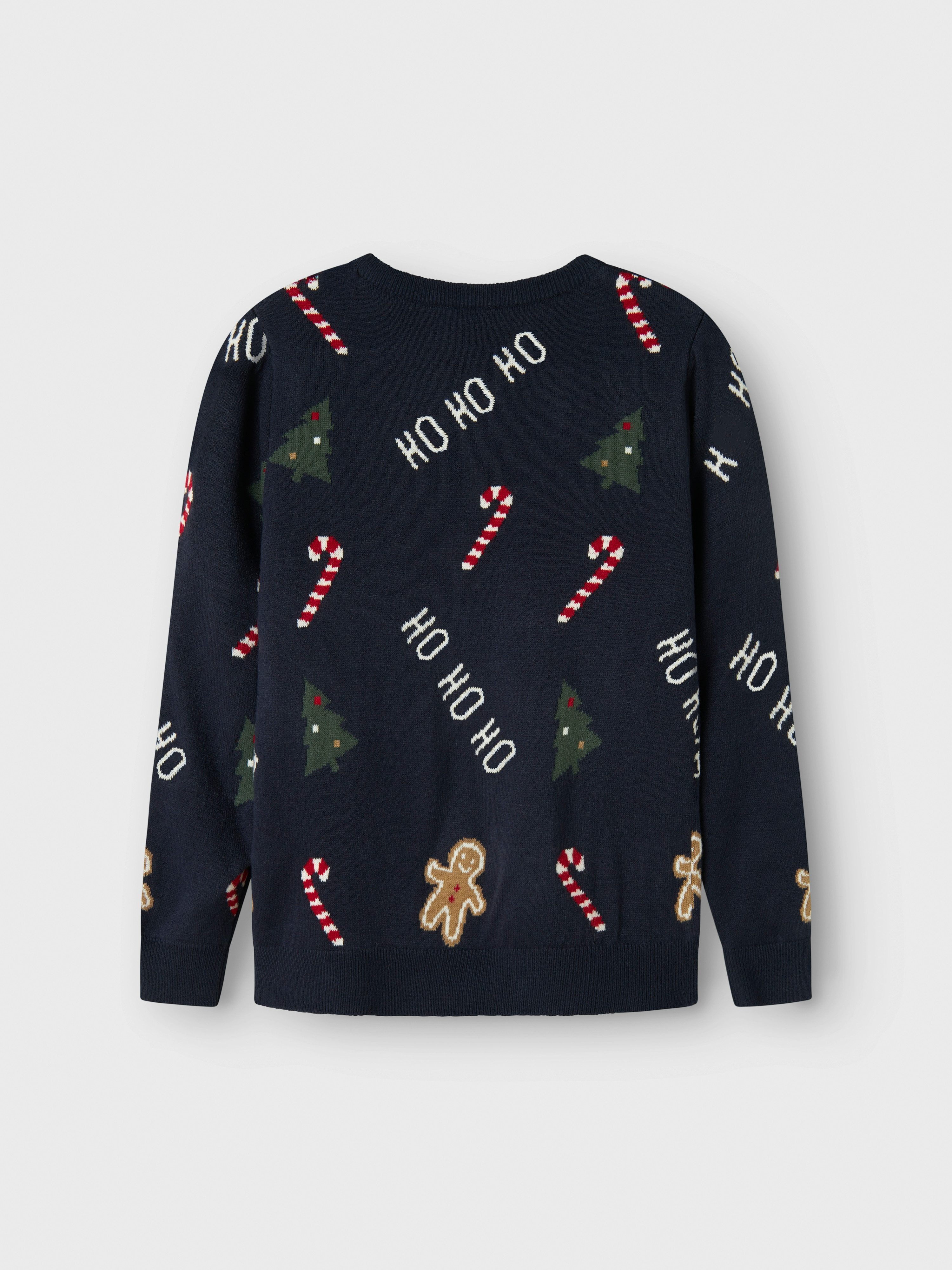 Name It Kersttrui NKNRASKO LS KNIT BOX