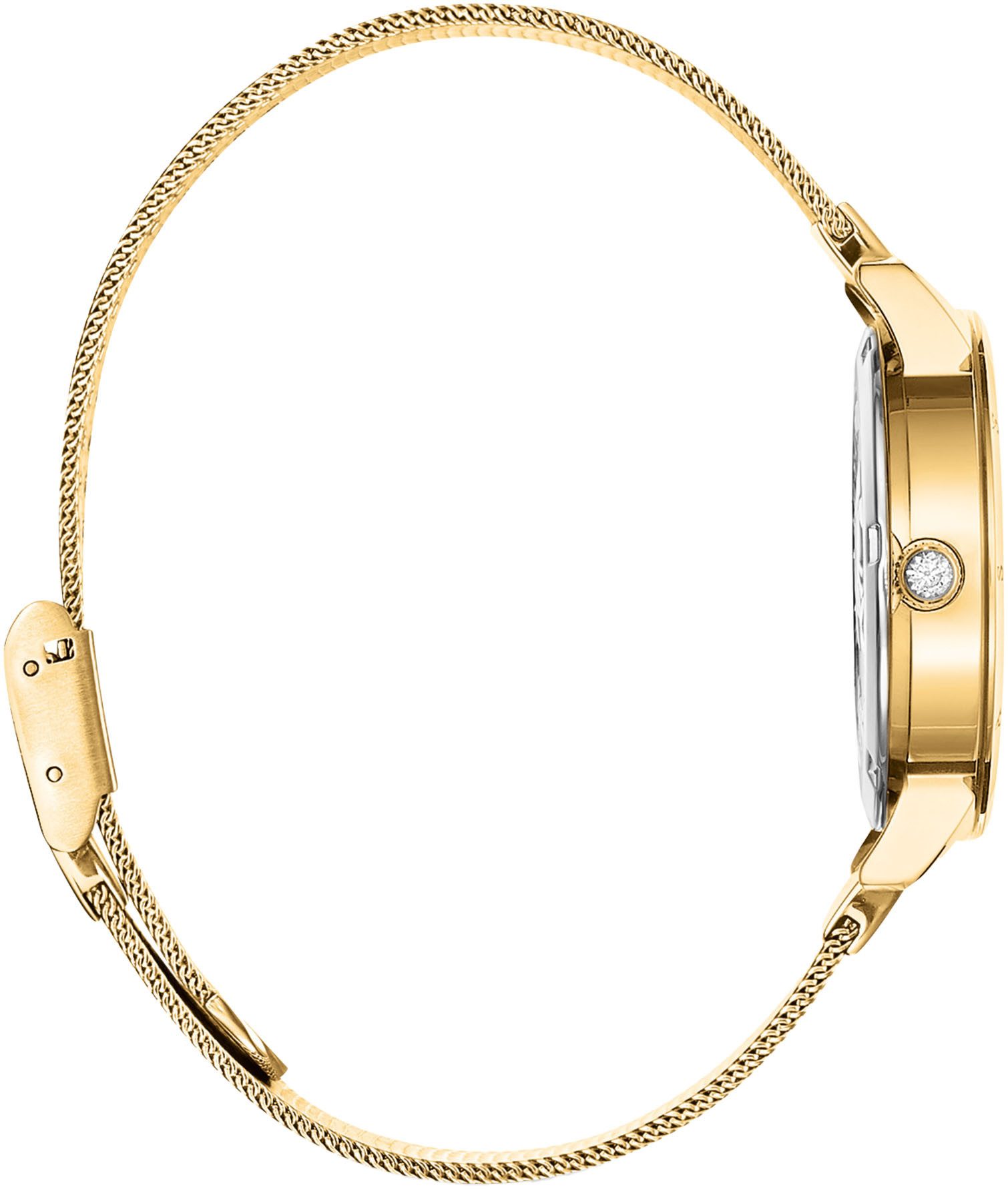 THOMAS SABO Kwartshorloge SPIRIT MAGIC GARDEN Horloge, dameshorloge, stalen band, analoog, zirkonia (synth.)