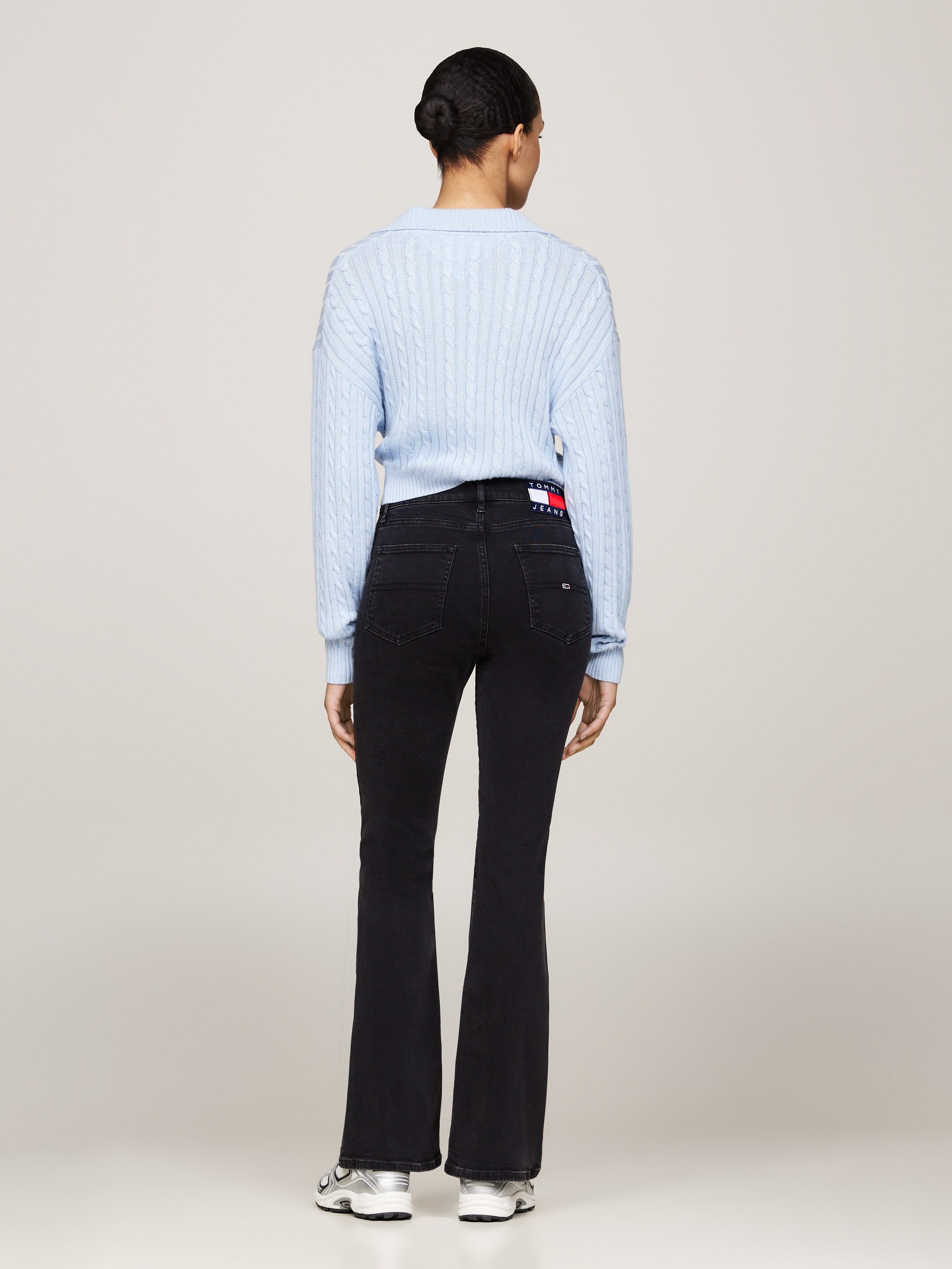 TOMMY JEANS Wijd uitlopende jeans Tommy Jeans SYLVIA - High waist - Flared Denim Jeans