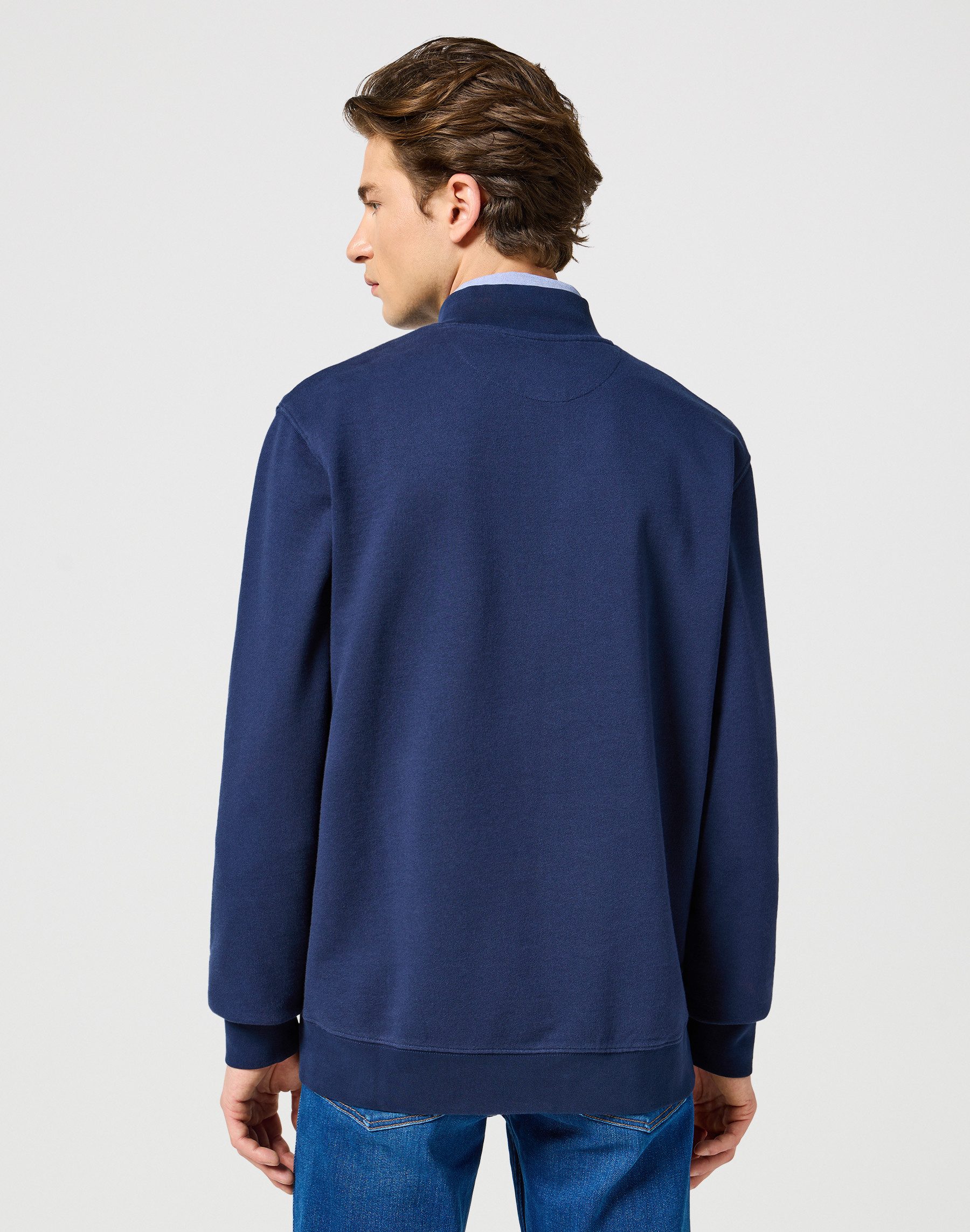 Wrangler Sweatvest FUNNEL NECK ZIP
