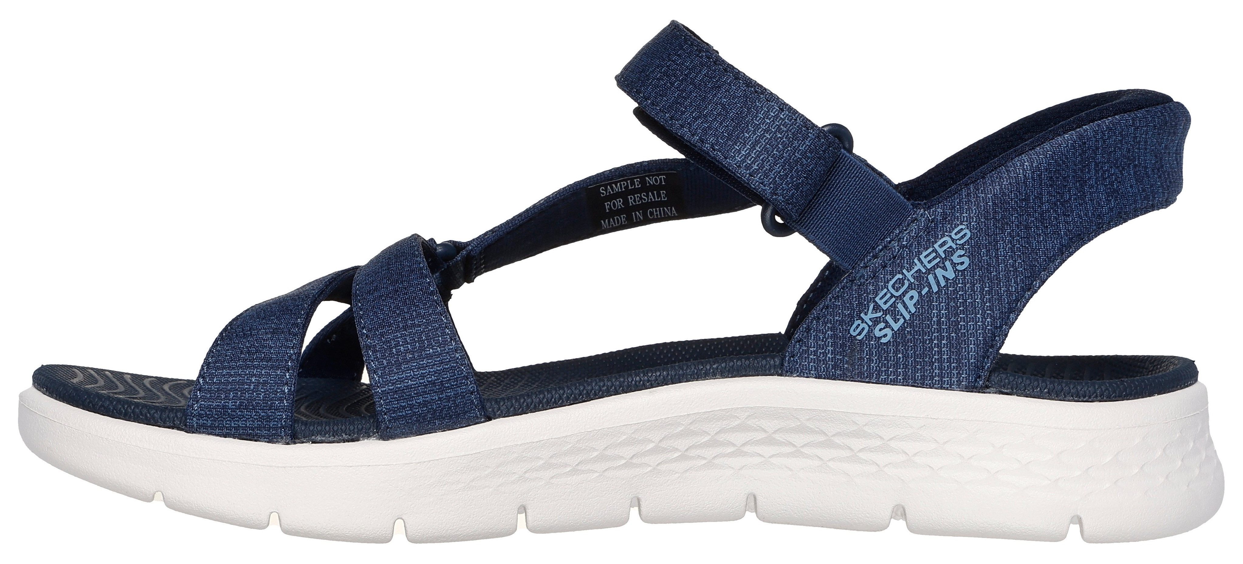 Skechers Sandalen GO WALK FLEX SANDAL-ILLUMINATE , sandalette, trekking sandaal met gogo mat voetbed