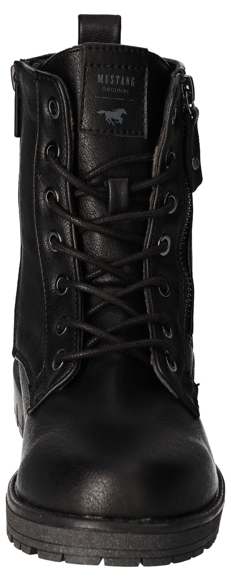 Mustang Shoes Veterschoenen veterschoenen, enkellaars, hakken, met ritssluiting