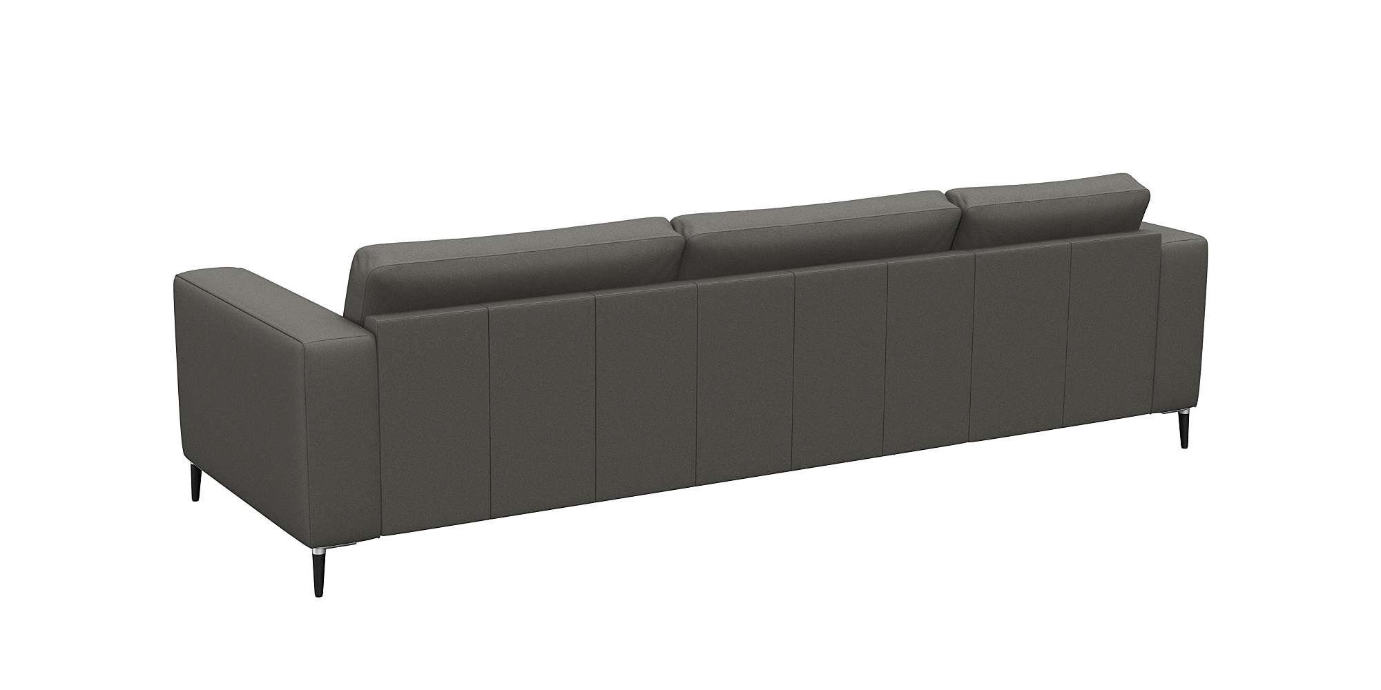 FLEXLUX Hoekbank Fiore, super zitcomfort door koudschuim in de zitting, L-vorm