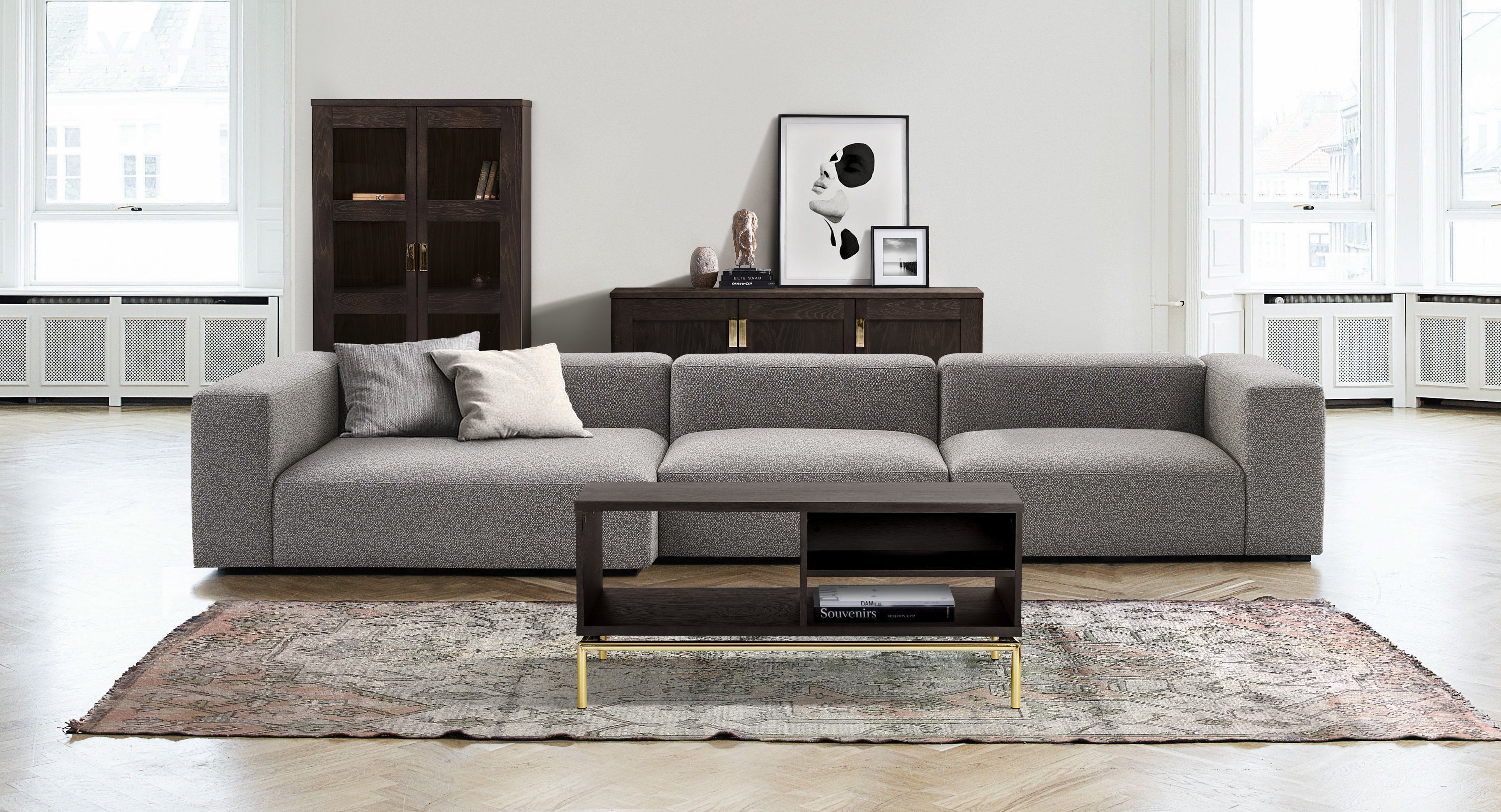 Woodman Salontafel bijzonder design salontafels zwart