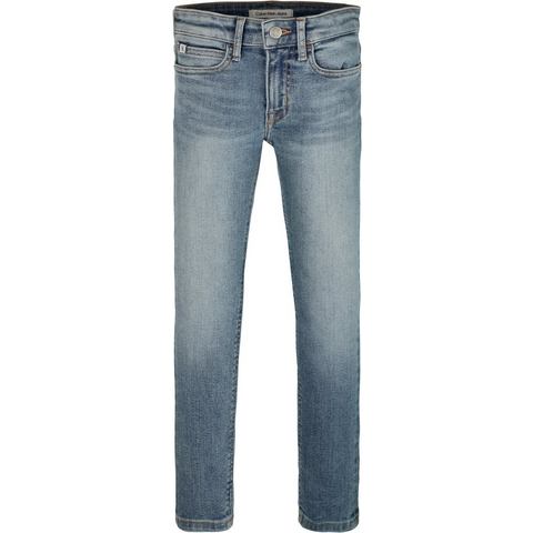 NU 20% KORTING: Calvin Klein Skinny fit jeans SKINNY MR FRESH RIVER BLUE STR