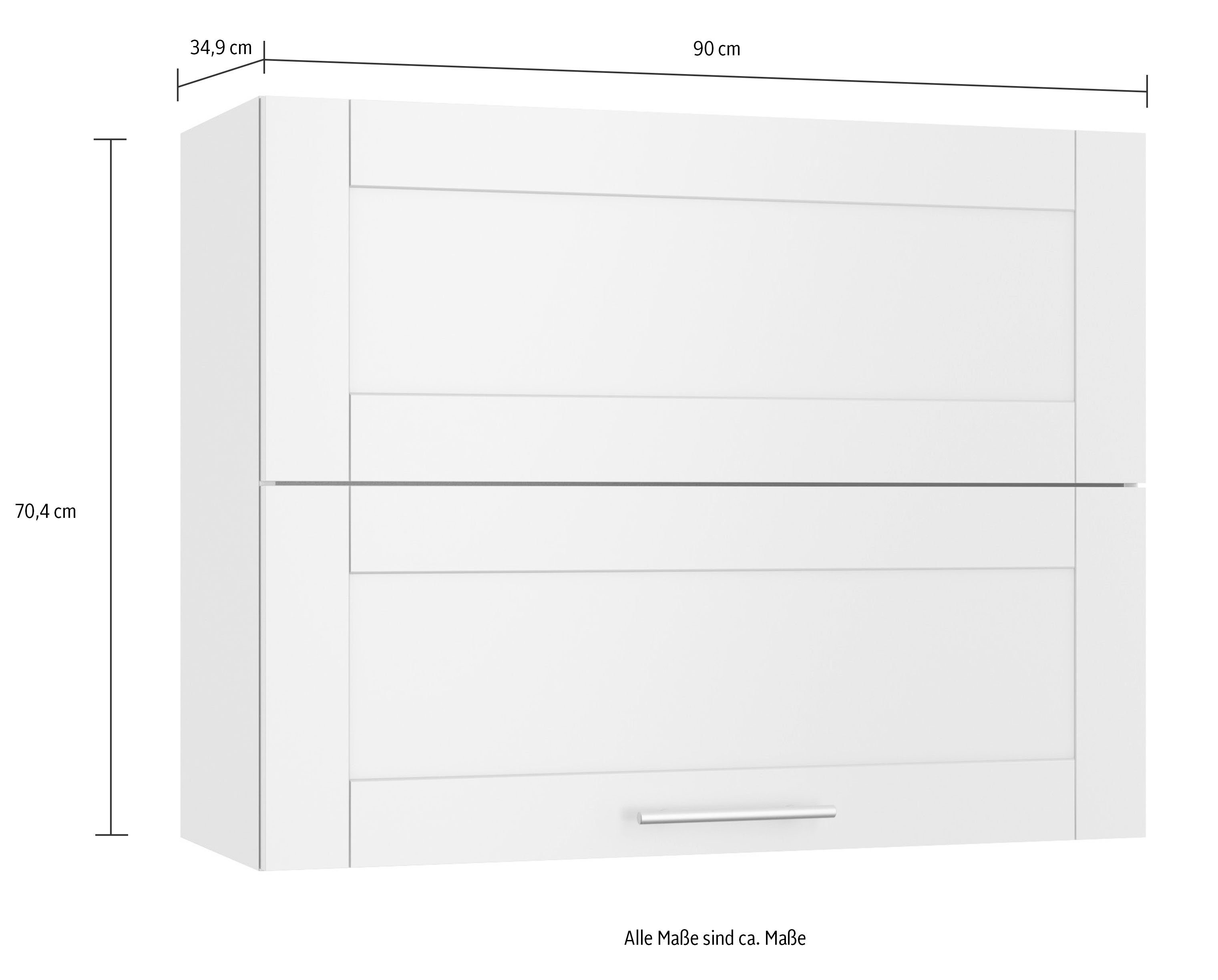 Kochstation Vouwdeurkast KS-Ahus Breedte 90-130 cm