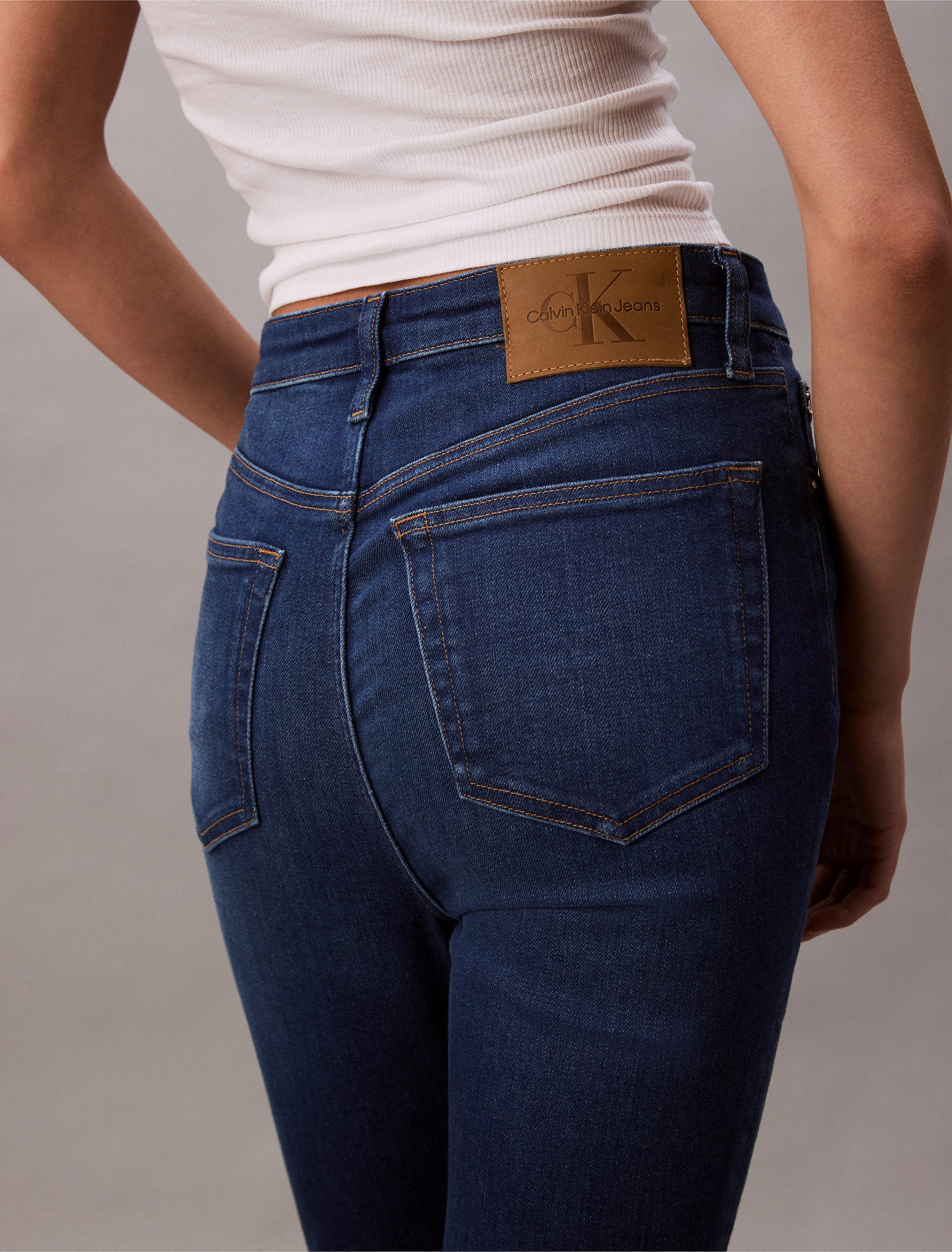 Calvin Klein Skinny fit jeans HGH RS SKNNY ANKL JN