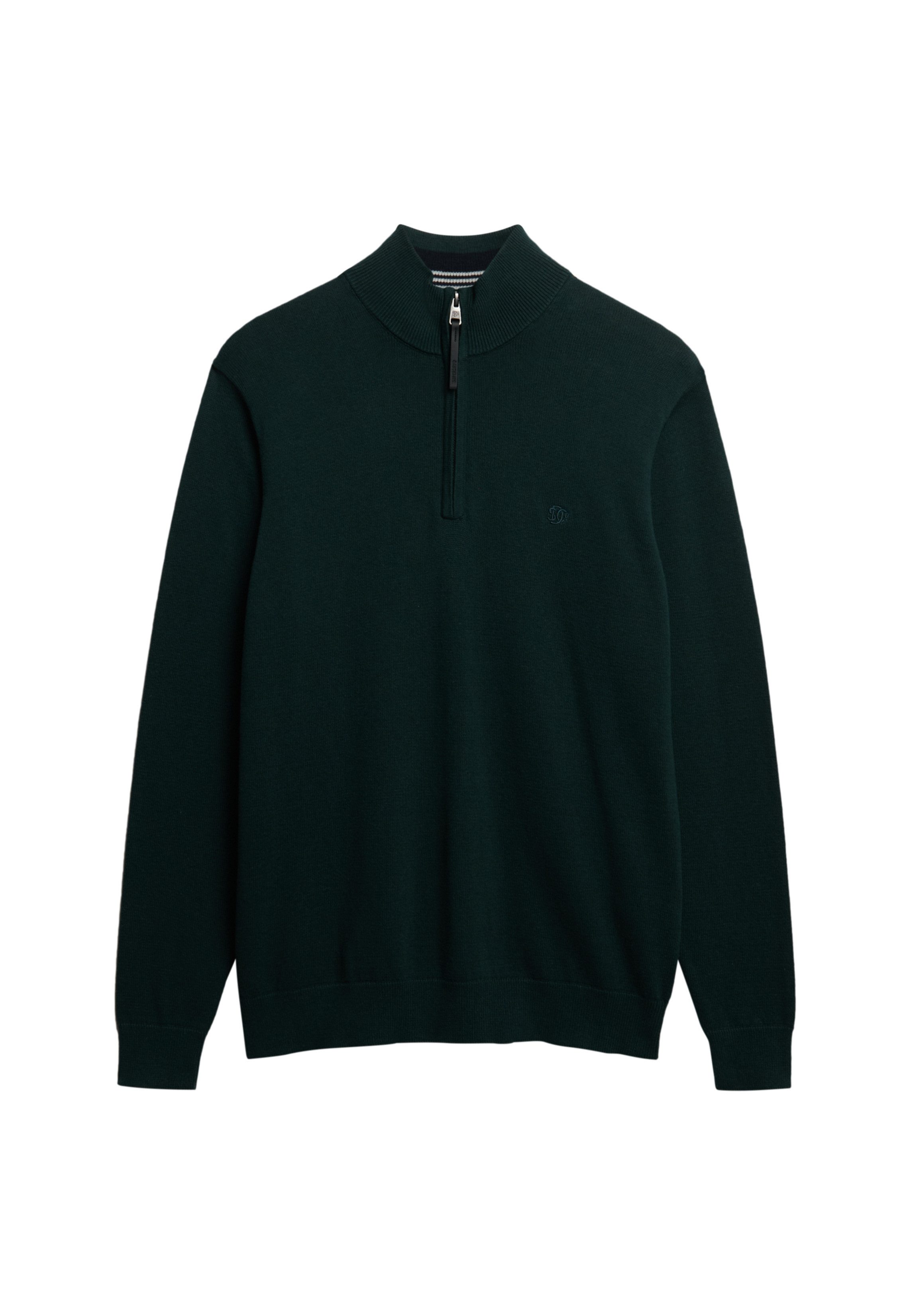 Superdry Gebreide trui ESSENTIALS COTTON HALF ZIP