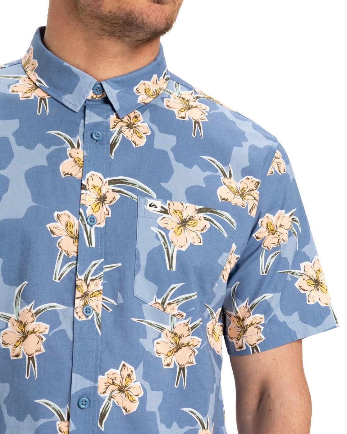 Quiksilver Overhemd met korte mouwen Apero Classic