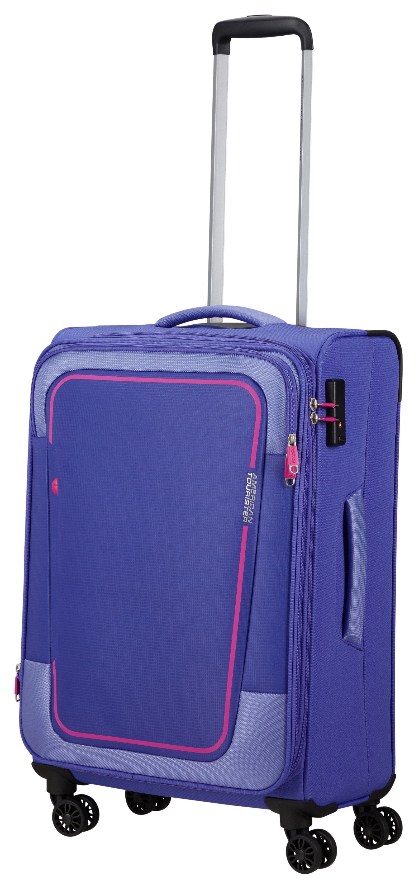 American Tourister Zachte bagage trolley PULSONIC Spinner 67 Reiskoffer zachte koffer TSA-slot