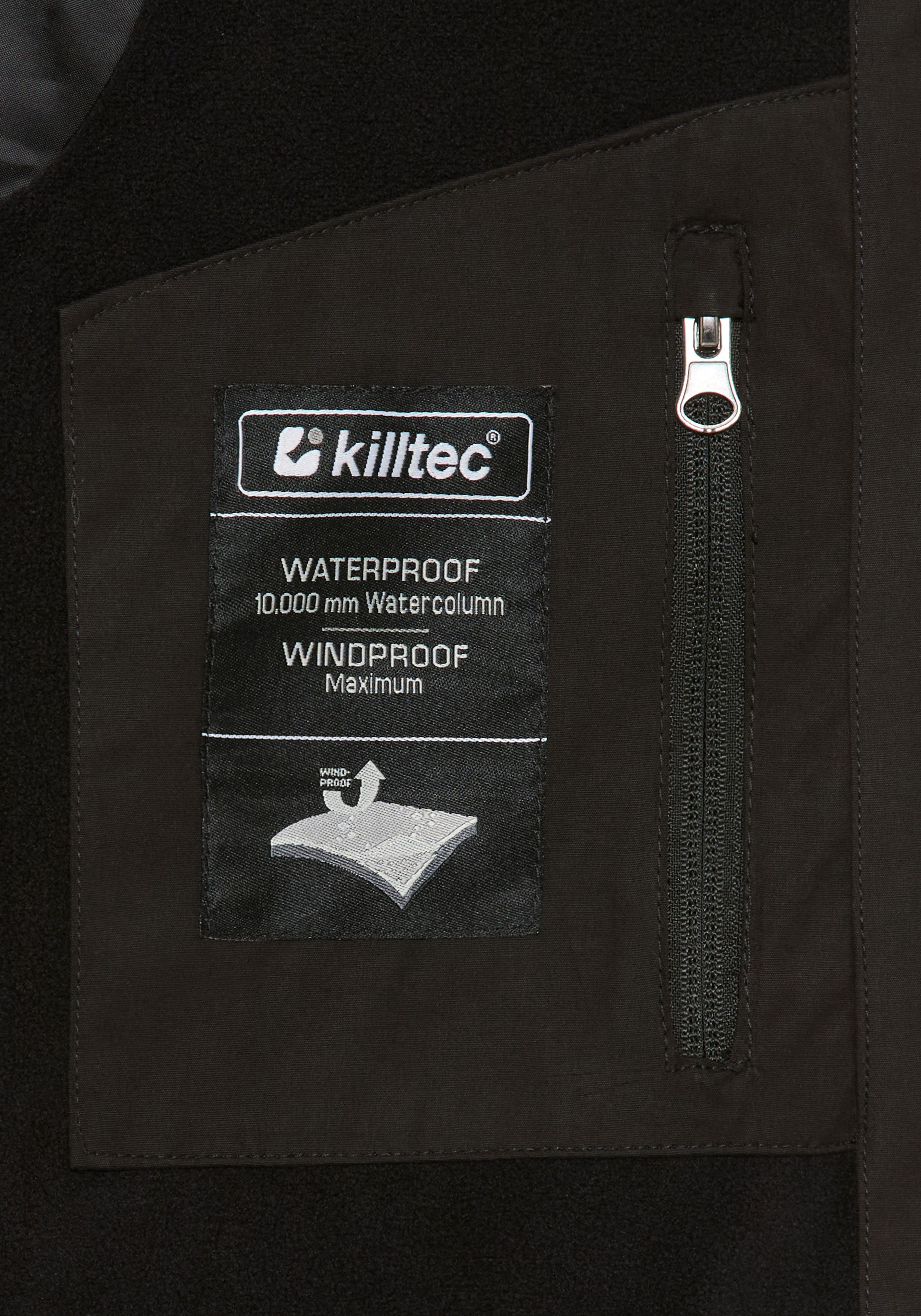 Killtec Regenjack KOS 153 BYS JCKT OT Winddicht & waterafstotend (1 stuk)