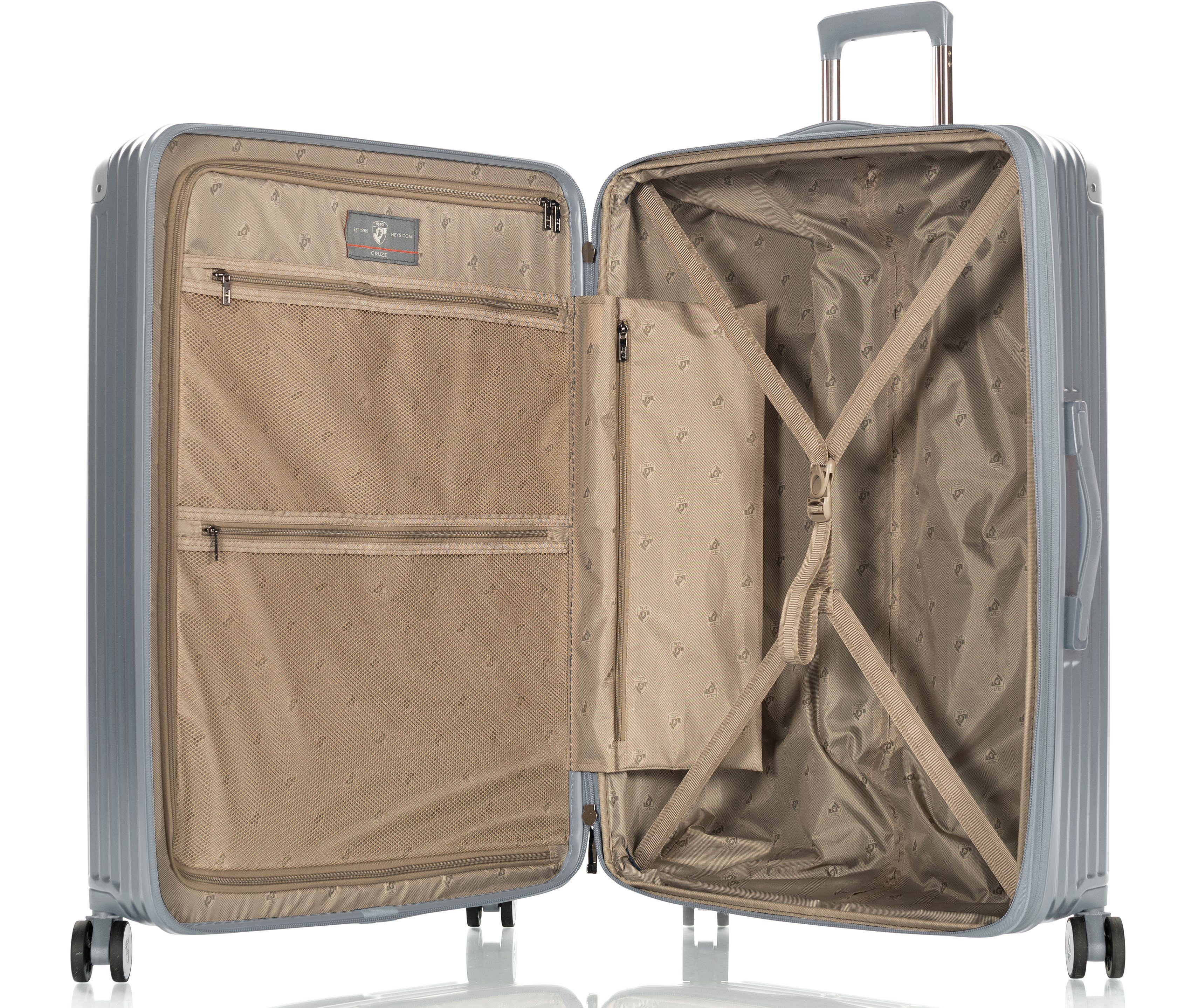 Heys Hardshell-trolley Heys x Joachim Llambi reisbagage TSA-slot volumevergroting
