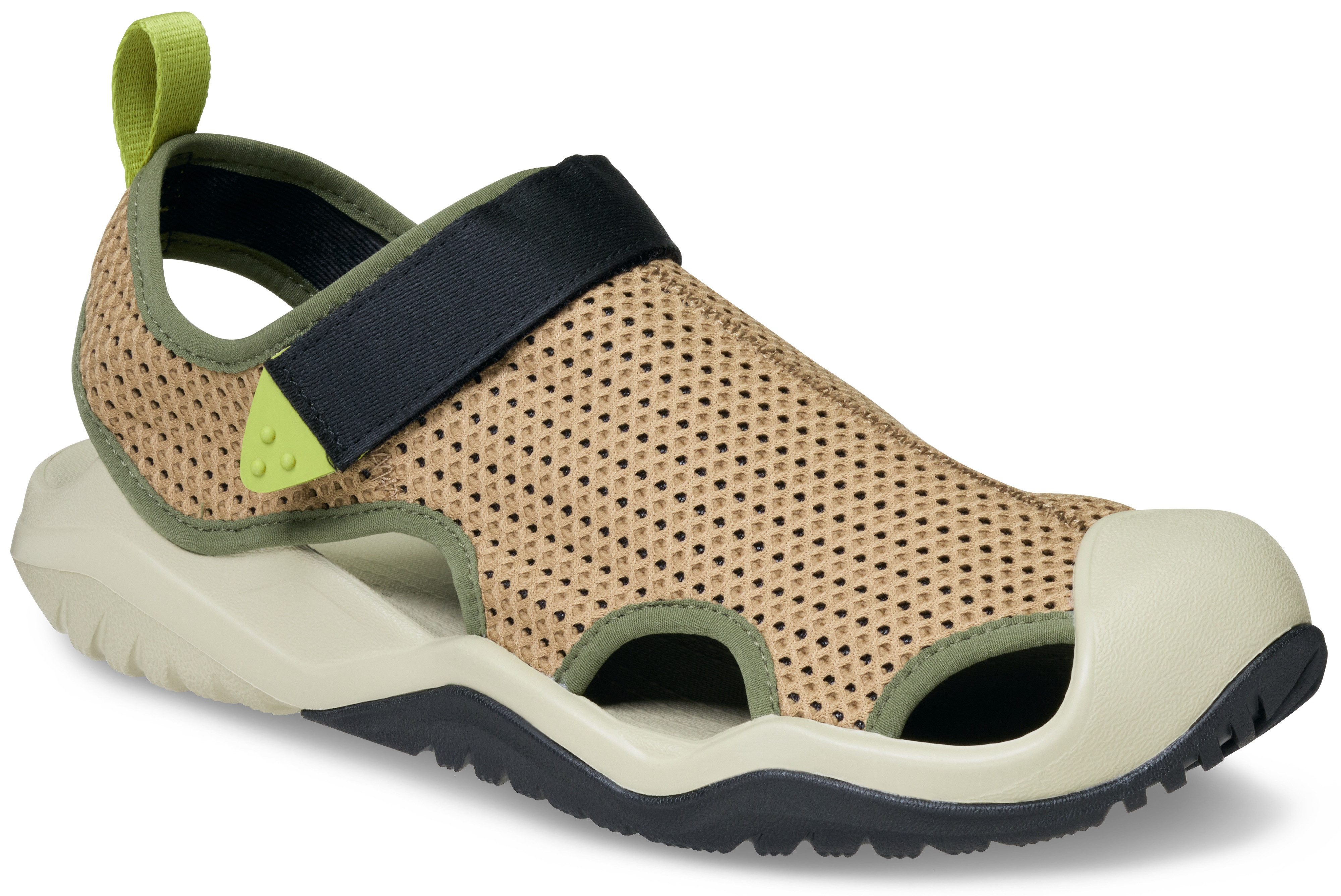 Crocs Badslippers Swiftwater heren slippers maat 41 bruin