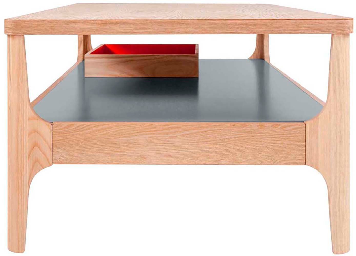 Kayoom Salontafel Koffietafel Addison, salontafel, open, opvallend ontwerp Bijzonder ontwerp, tafelpoten van massief hout, van stevig materiaal (1 stuk)