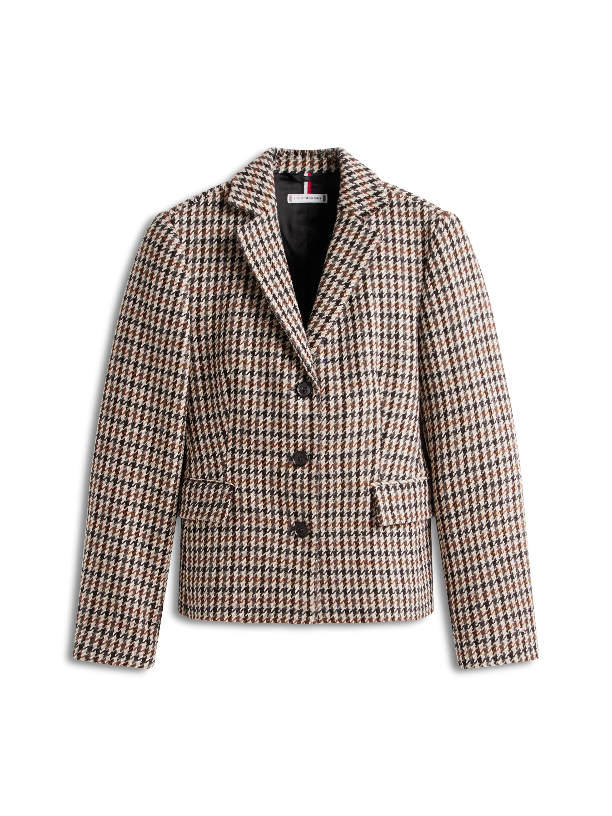 Tommy Hilfiger Korte blazer HERITAGE CHECK BLAZER