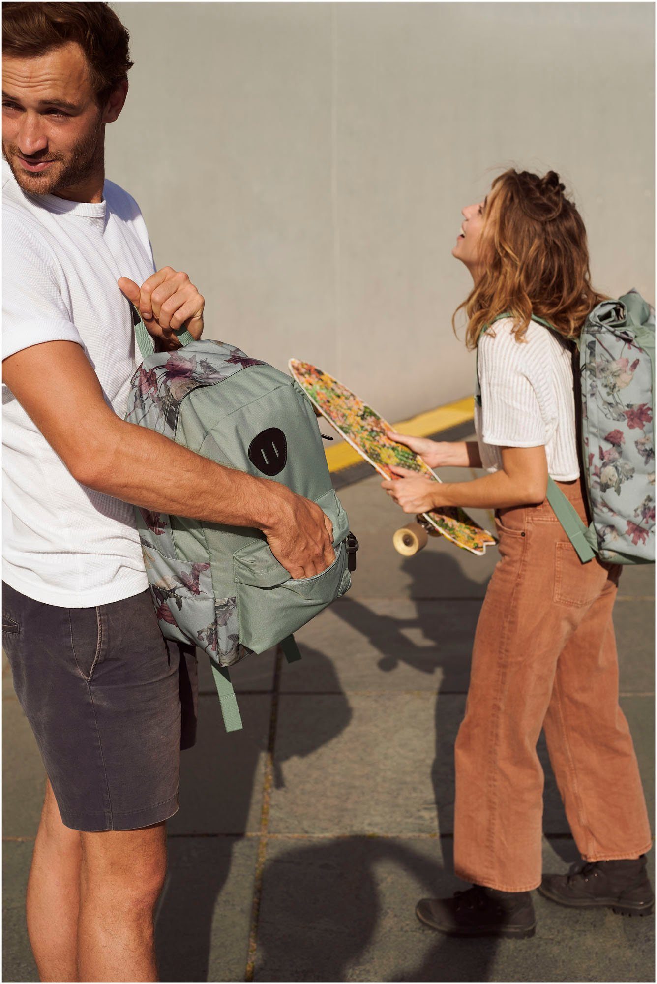 NITRO Vrijetijdsrugzak Urban Classic Daypack met laptopvak, alledaagse rugzak, schoolrugzak