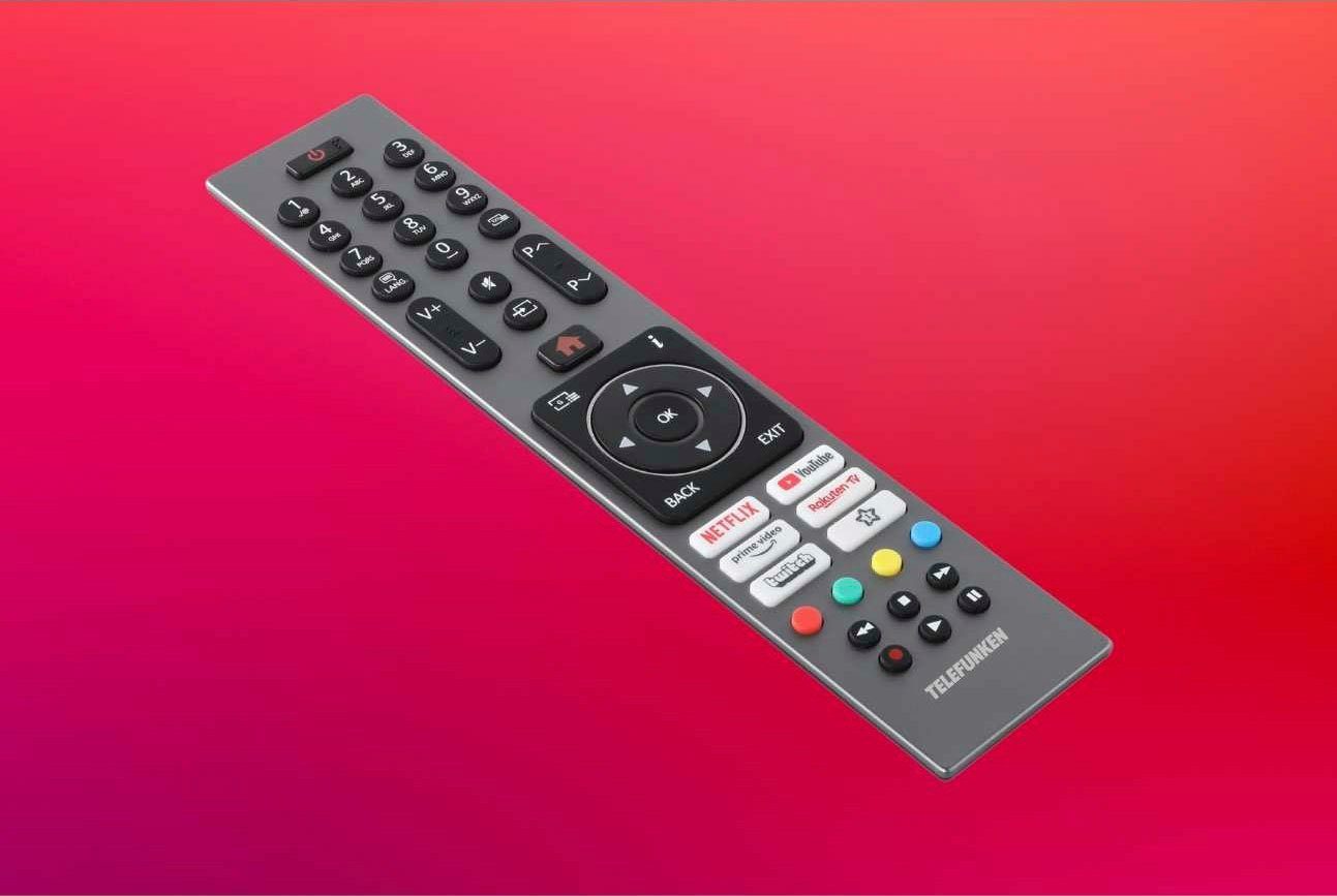 Telefunken Led-TV D43V850M5CWH, 108 cm / 43", 4K Ultra HD, Smart TV