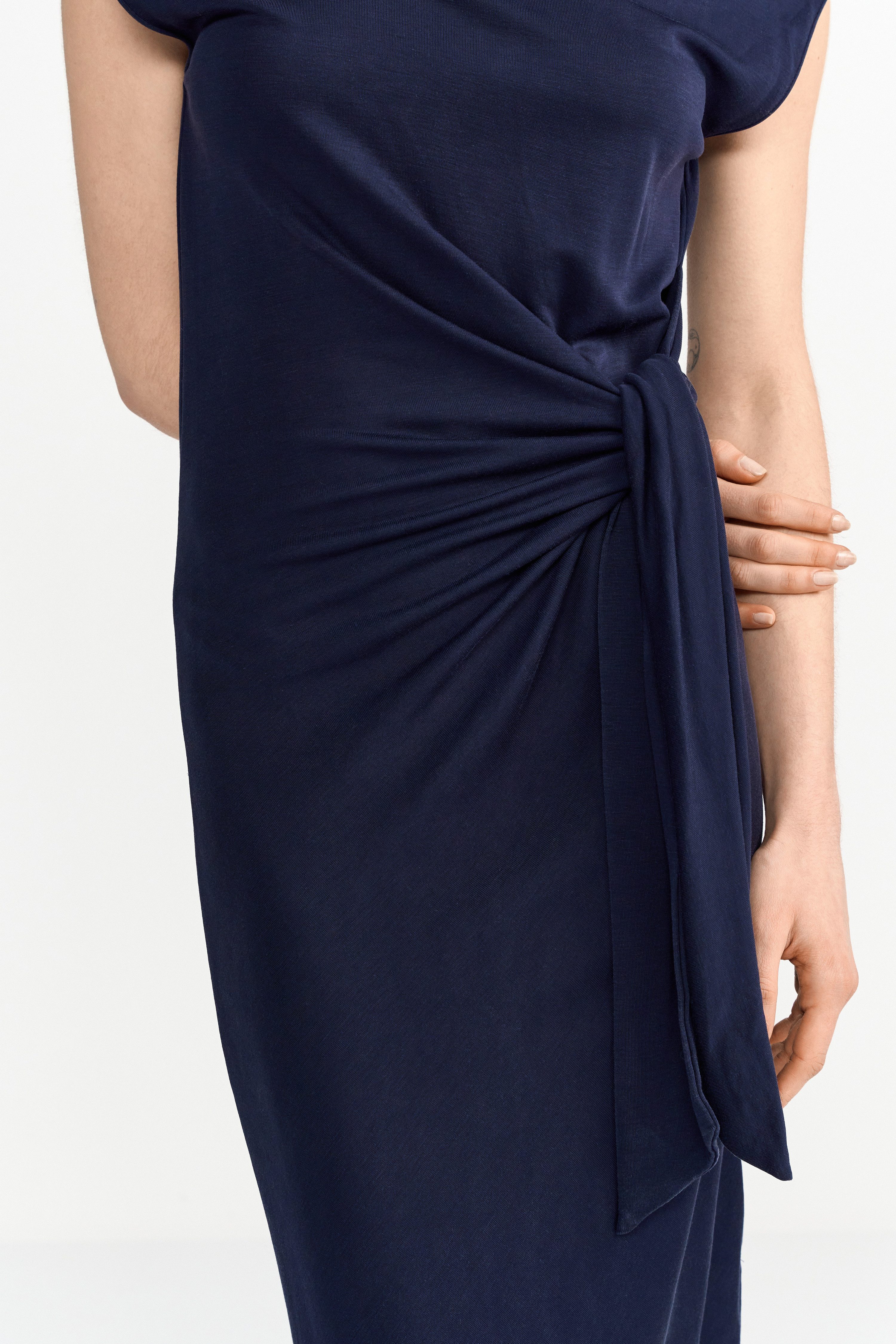 Rich & Royal Midi-jurk Met een ronde hals