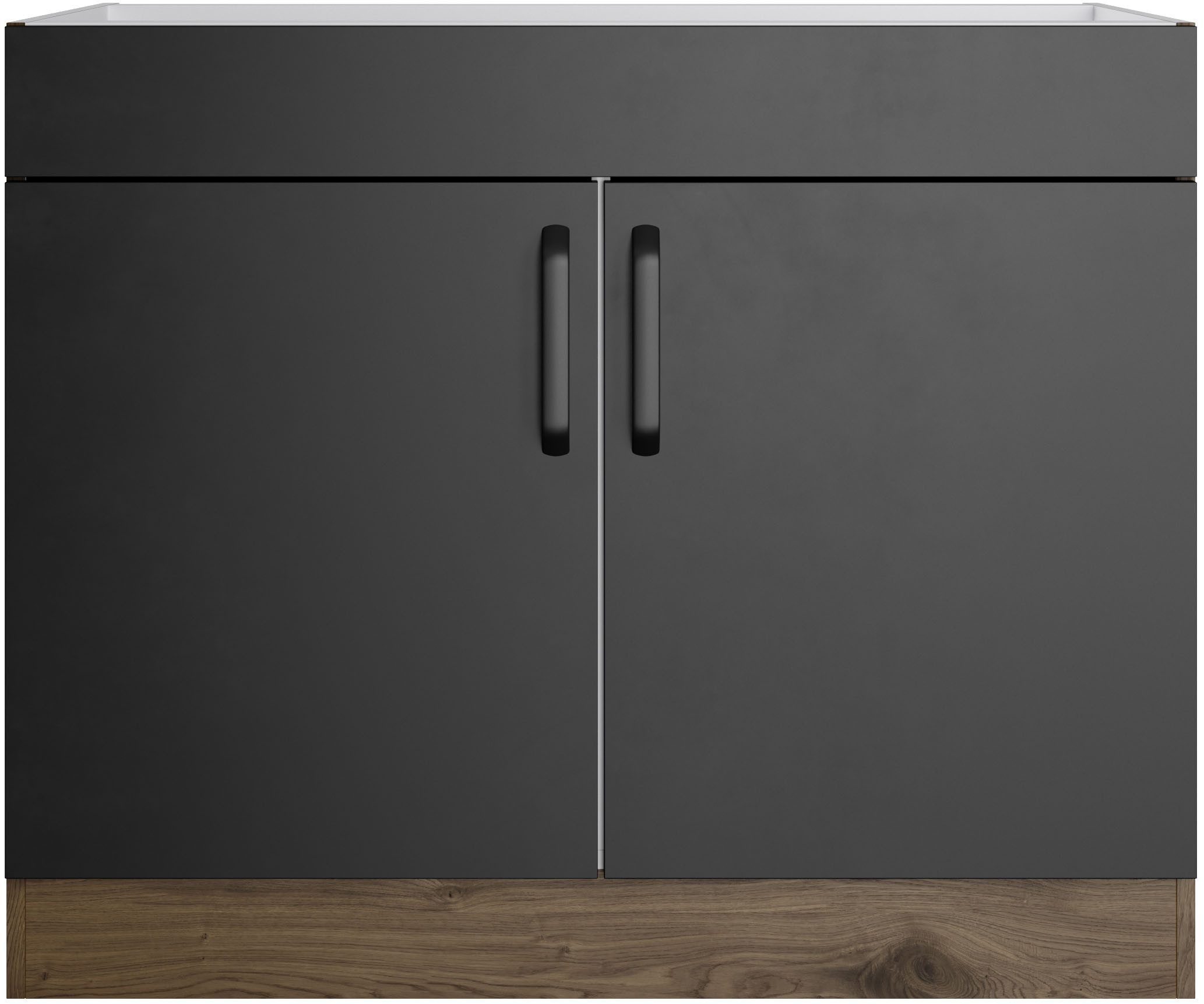 wiho Küchen Gootsteenkast Elba Breedte 100 cm