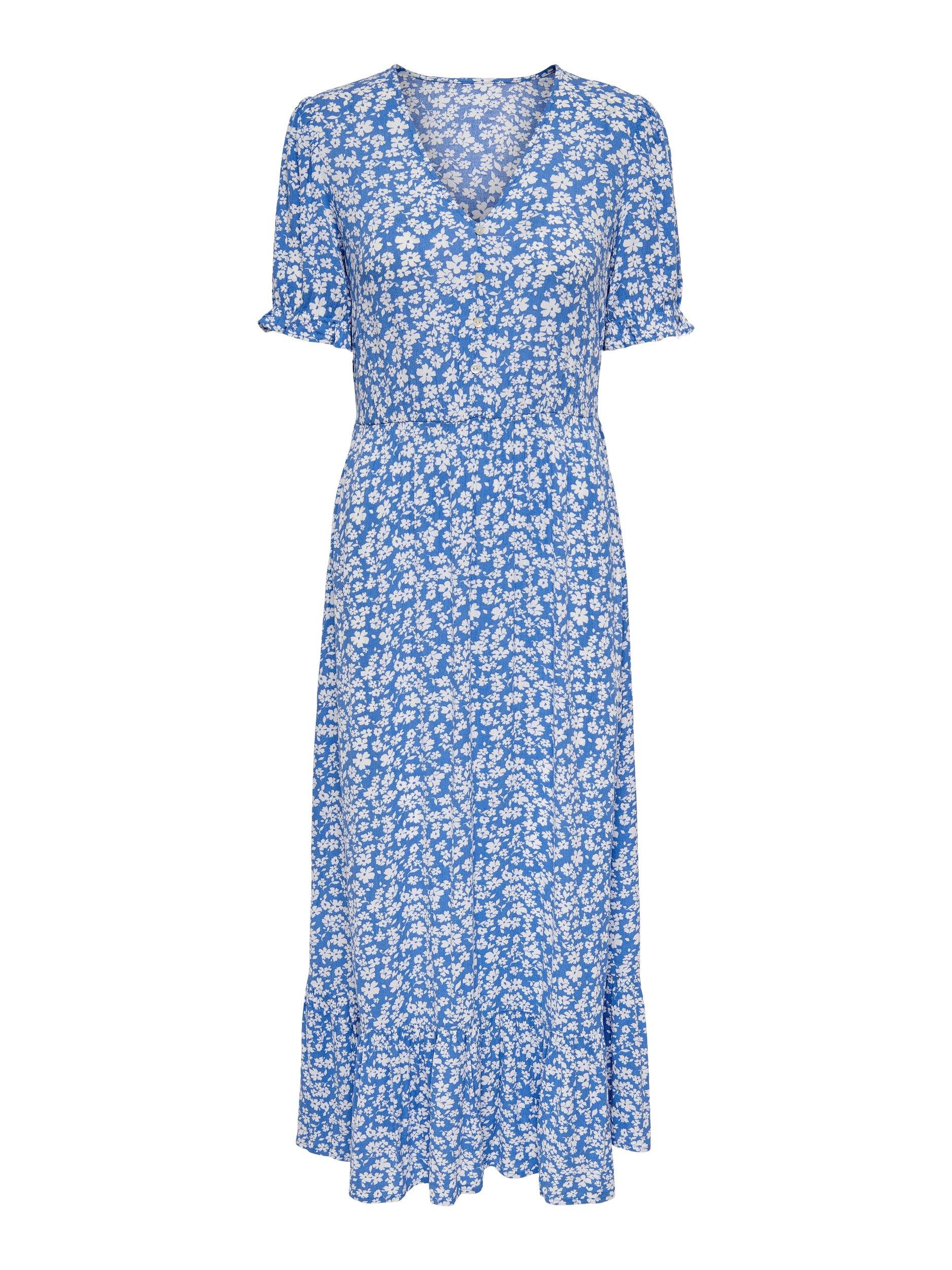 Only Maxi-jurk ONLCHIANTI S/S LONG DRESS WVN NOOS