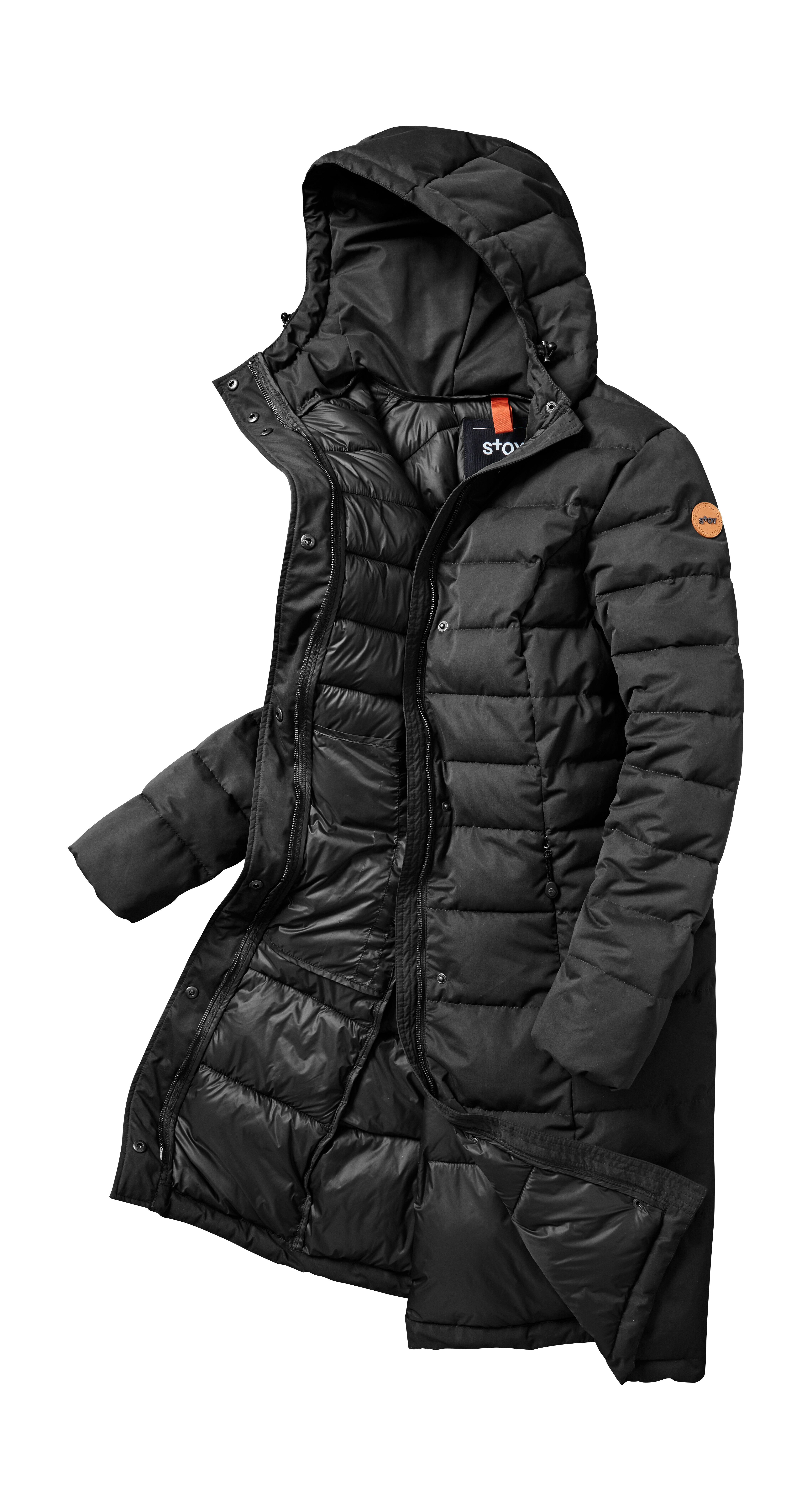 STOY Gewatteerde jas STW 7 WMN QLTD CT ademend, waterafstotende winterjas in grote maten