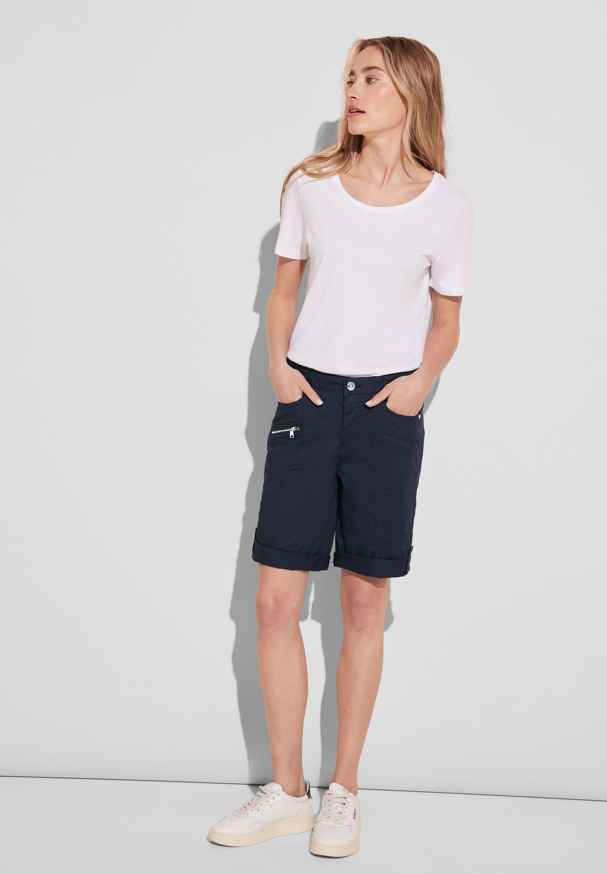 STREET ONE Capribroek met omslagfunctie