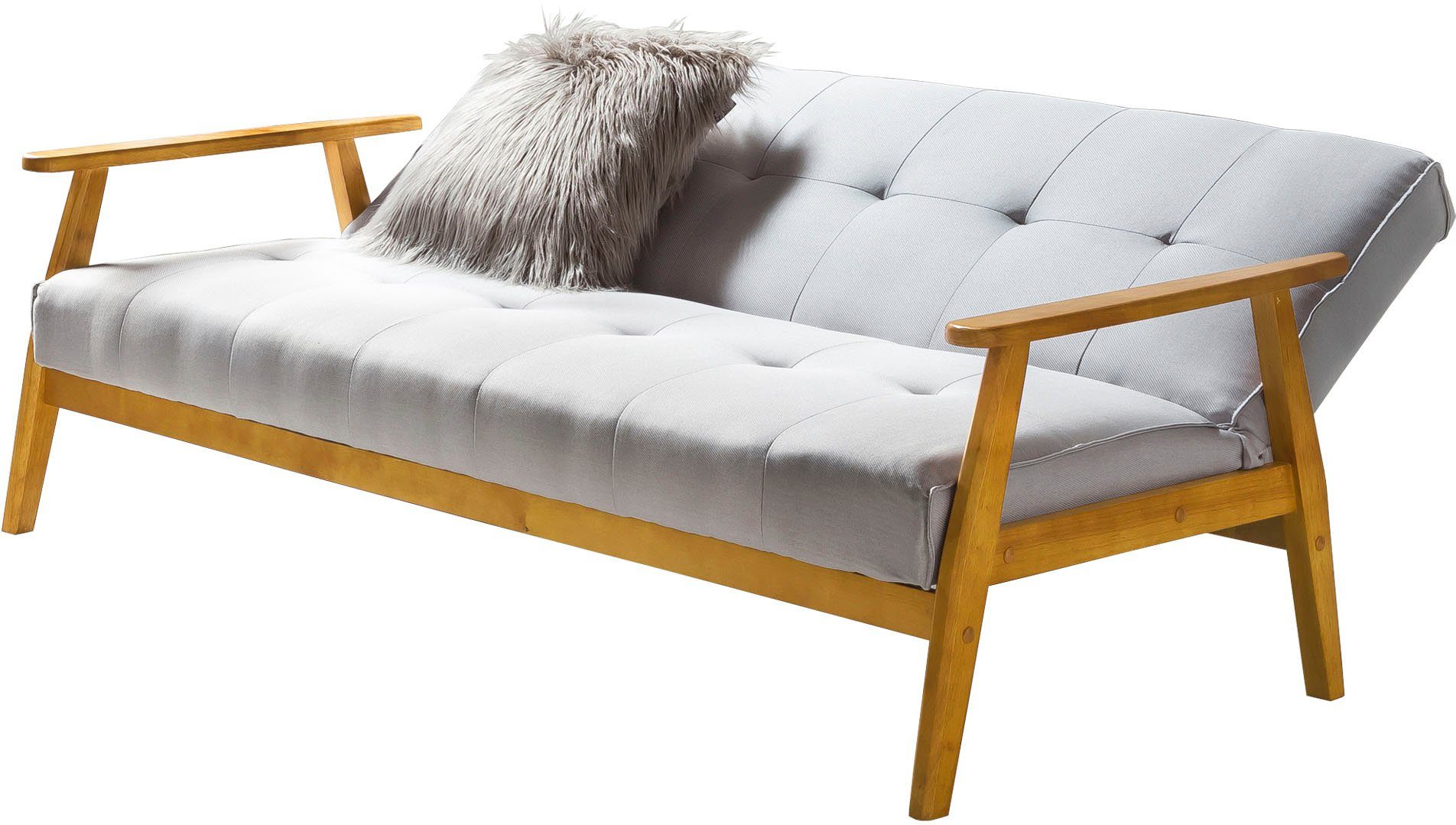 SalesFever Slaapbank Skagen, Sofa, 3-Sitzer Met 60° relax- en slaapfunctie