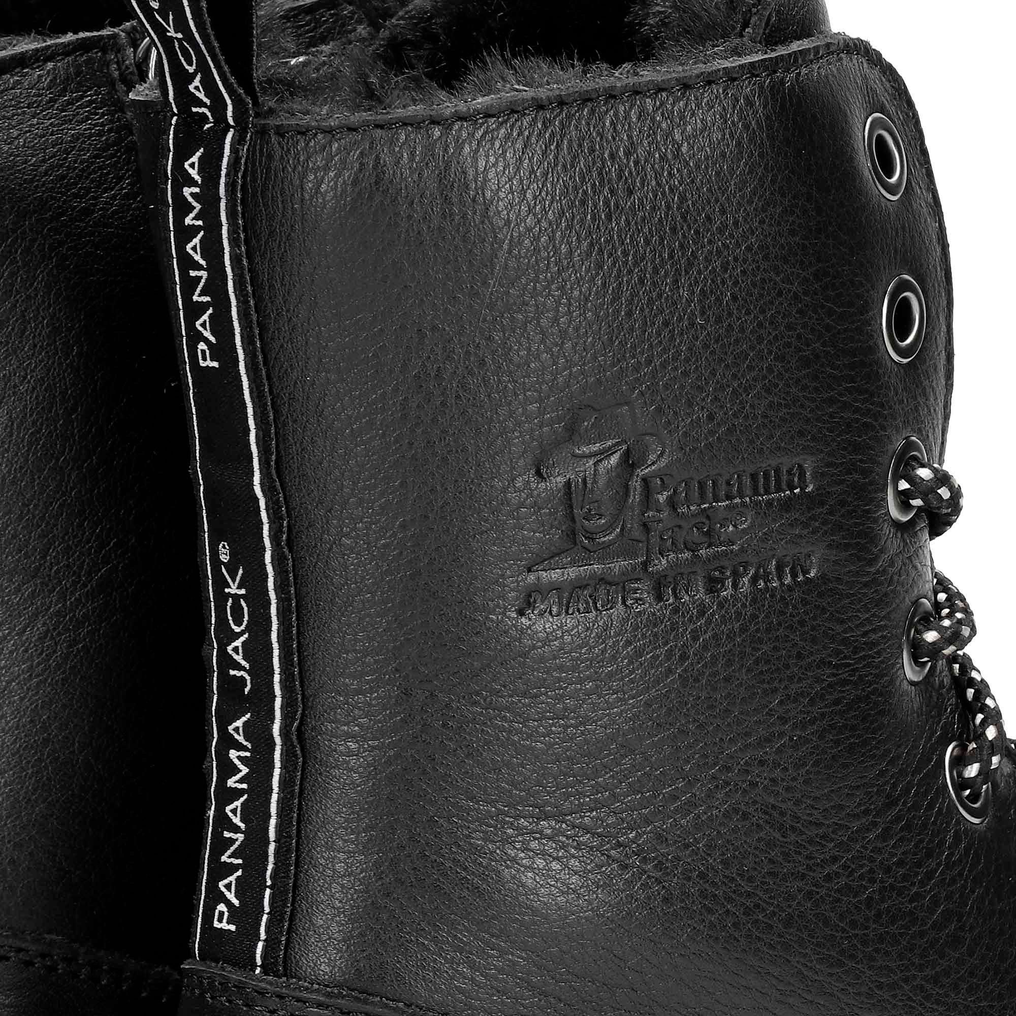 Panama Jack Veterschoenen Frisia , veterschoenen, enkellaars, blokhak, met warme voering