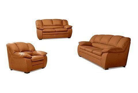 COTTA Zithoek Casino Set: fauteuil, 2-zitsbank, 2,5-zitsbank (set, 3-delig)