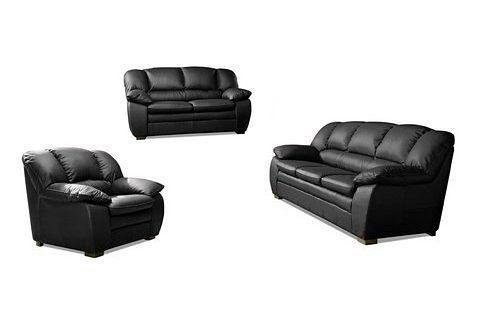 COTTA Zithoek Casino, bankset, 3-2-1 zitplaatsen, woonkamer set 3-delig, fauteuil, 2-zits, 2,5-zits, hoge rugleuning (set, 3-delig)