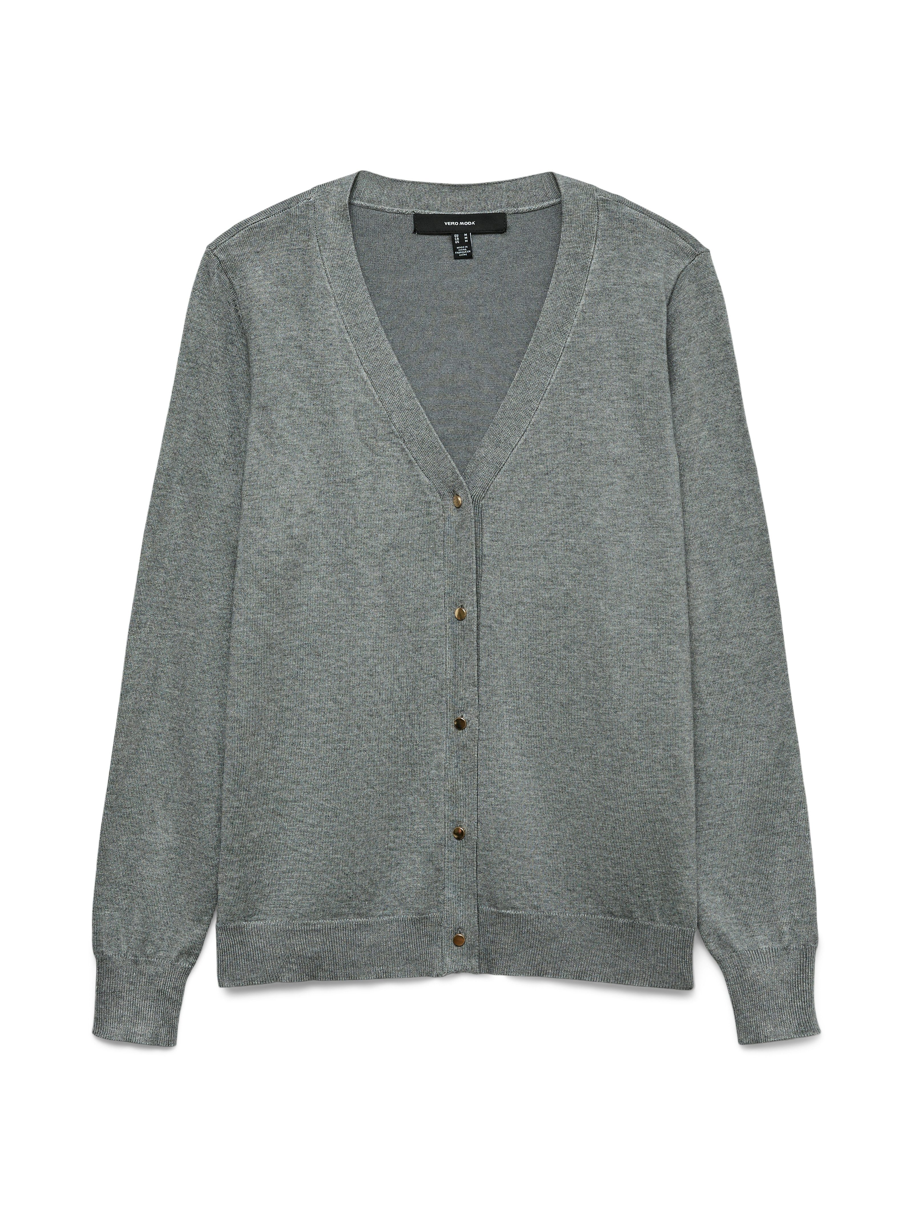 Vero Moda Vest VMSILJE LS V-NECK CARDIGAN GA NOOS
