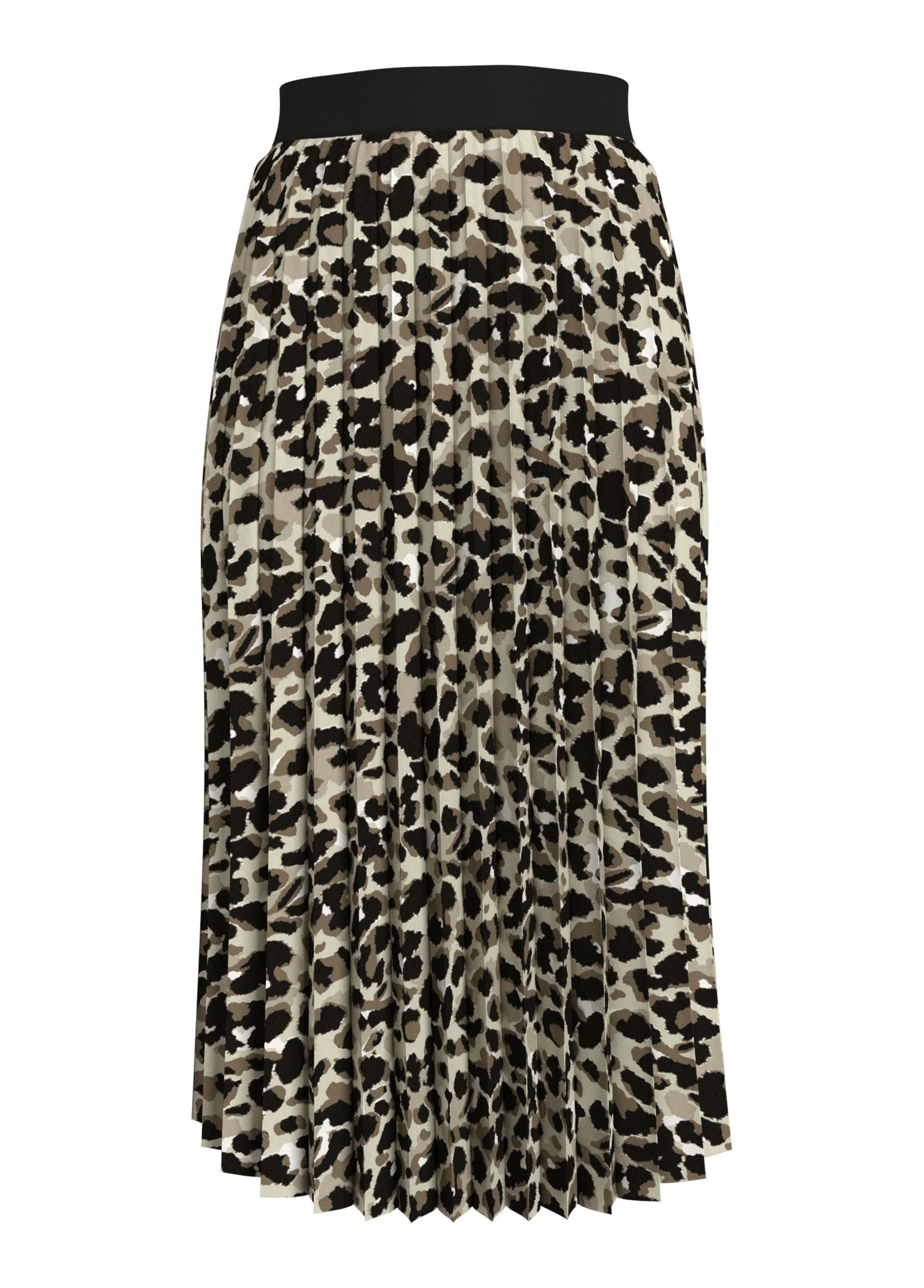 Vila Plissérok VINITBAN PRINT SKIRT - NOOS