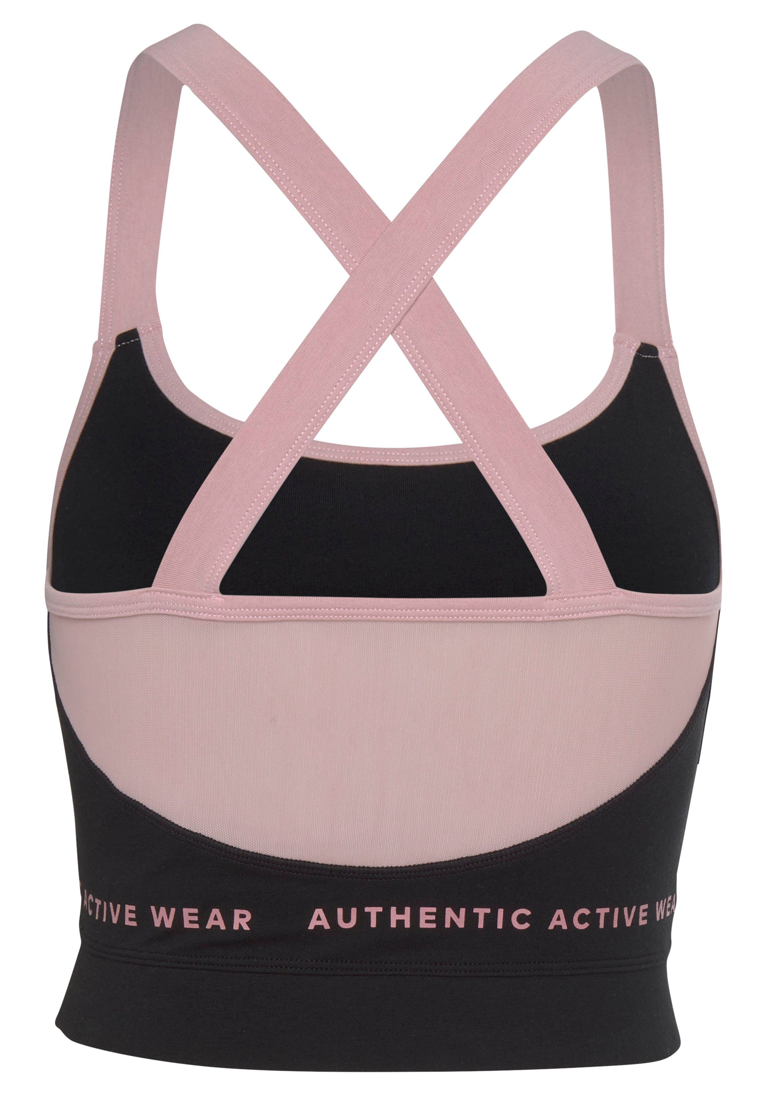 vivance active Crop-top -Sporttop met racerback