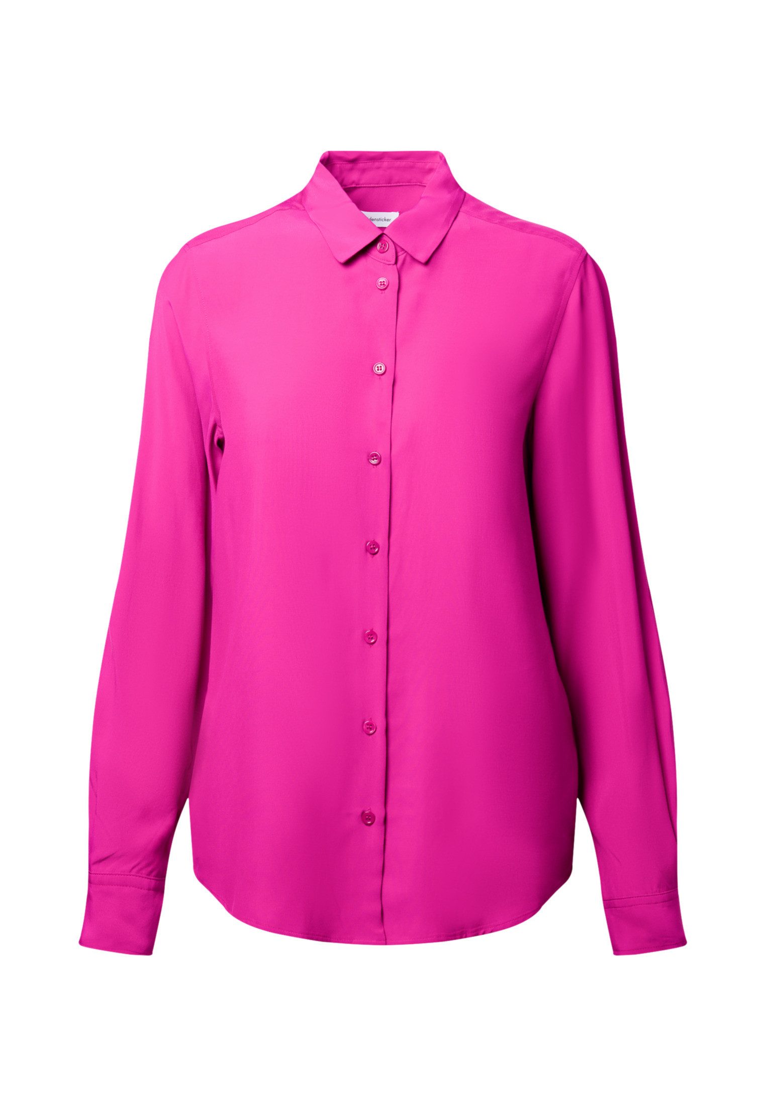 seidensticker Overhemdblouse Lange mouwen kraag uni