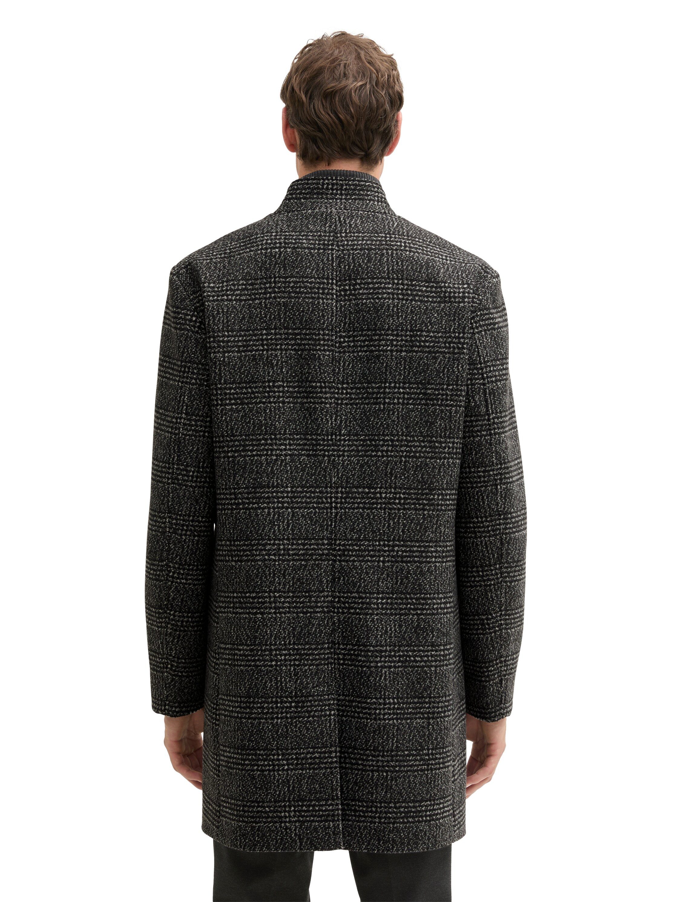 Tom Tailor Denim Wollen jas met wolaandeel